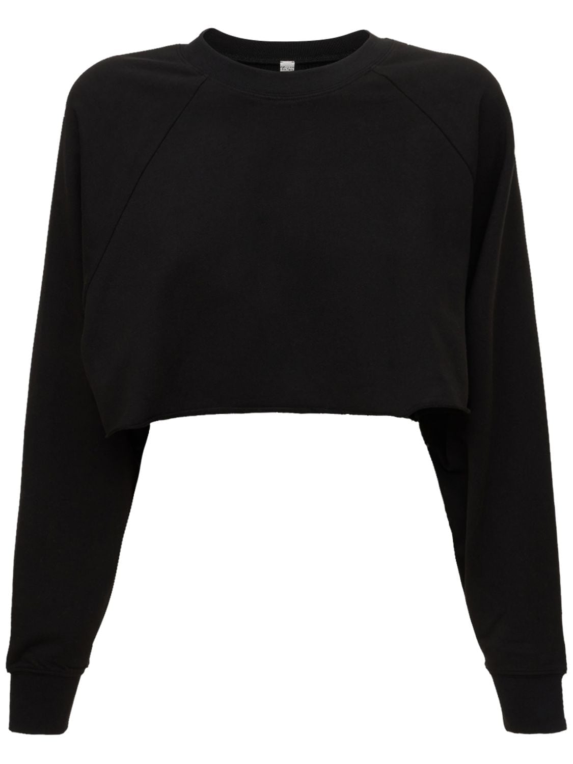 ALO YOGA DOUBLE TAKE CROPPED SWEATSHIRT,74IE7R007-QKXBQ0S1