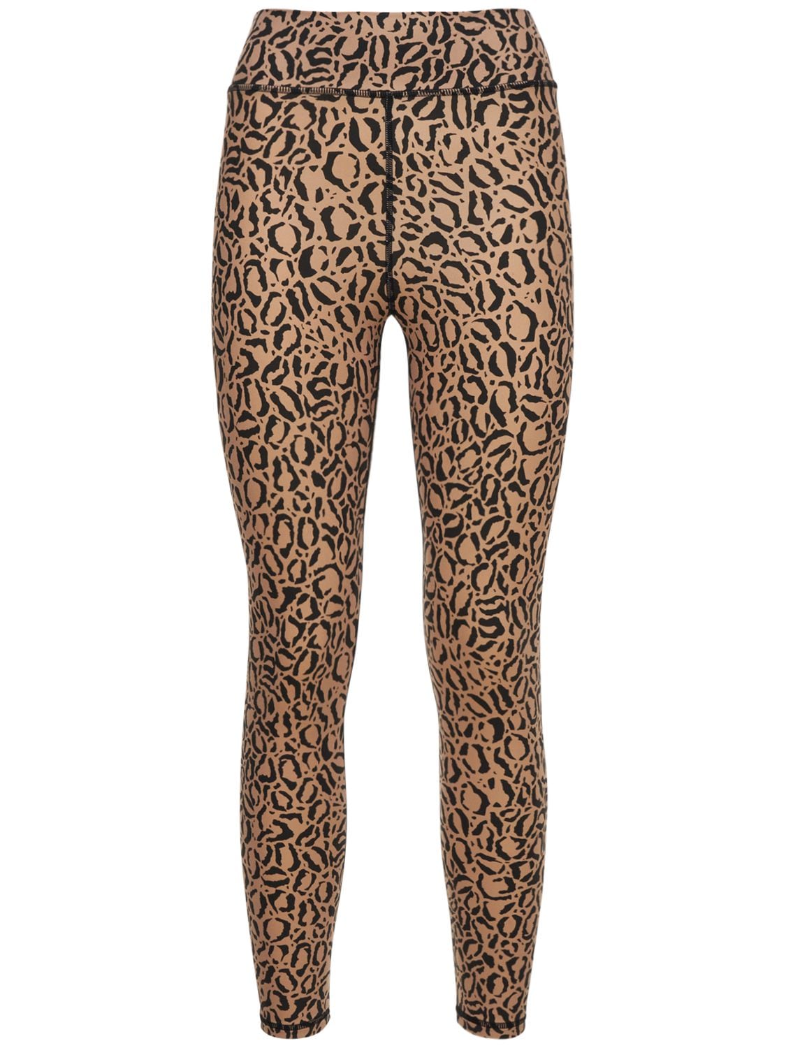 THE UPSIDE LEOPARD PRINT HIGH WAIST LEGGINGS,74IE83006-TEVPUEFSRA2