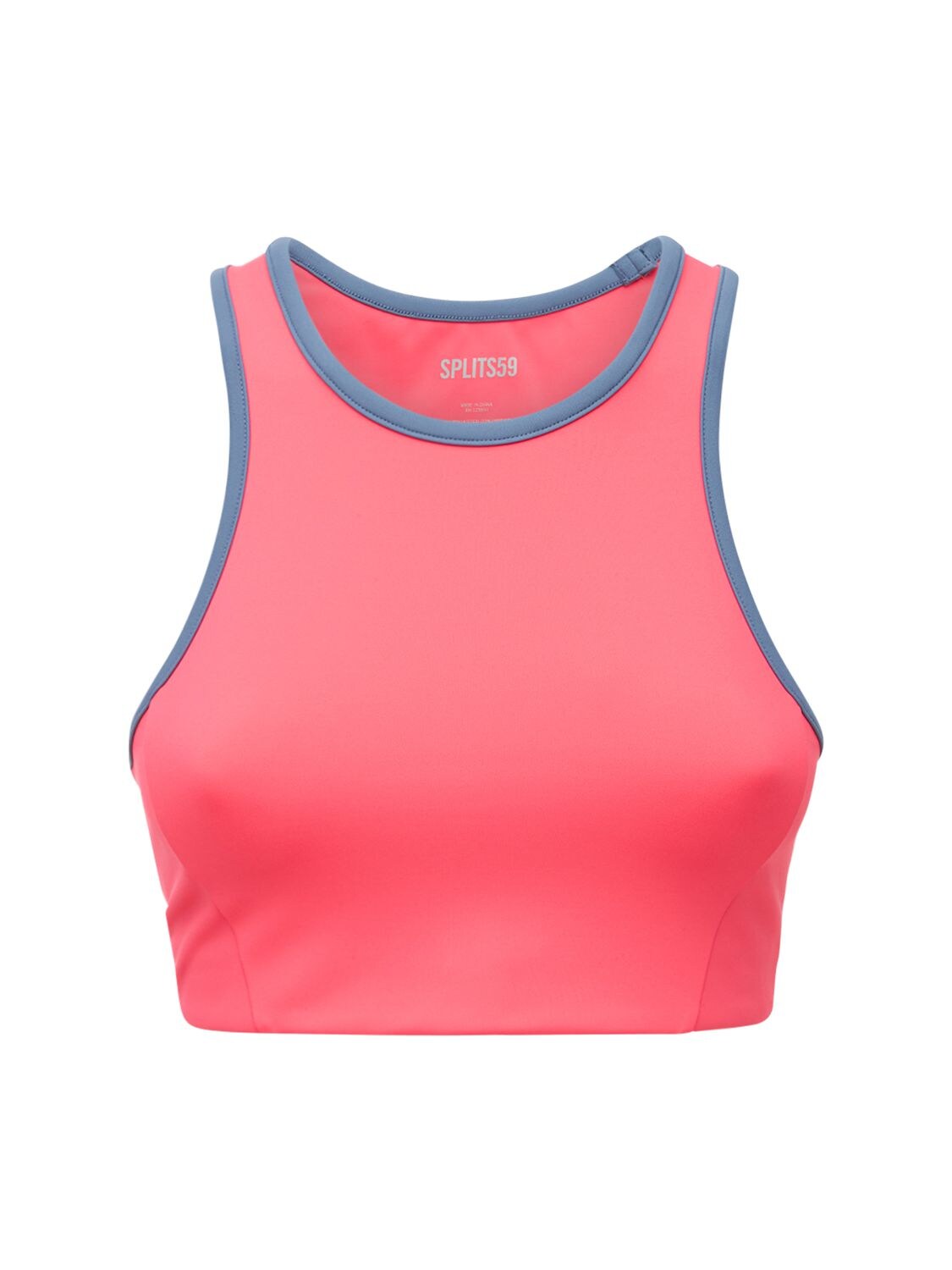 SPLITS59 Dream two-tone stretch sports bra