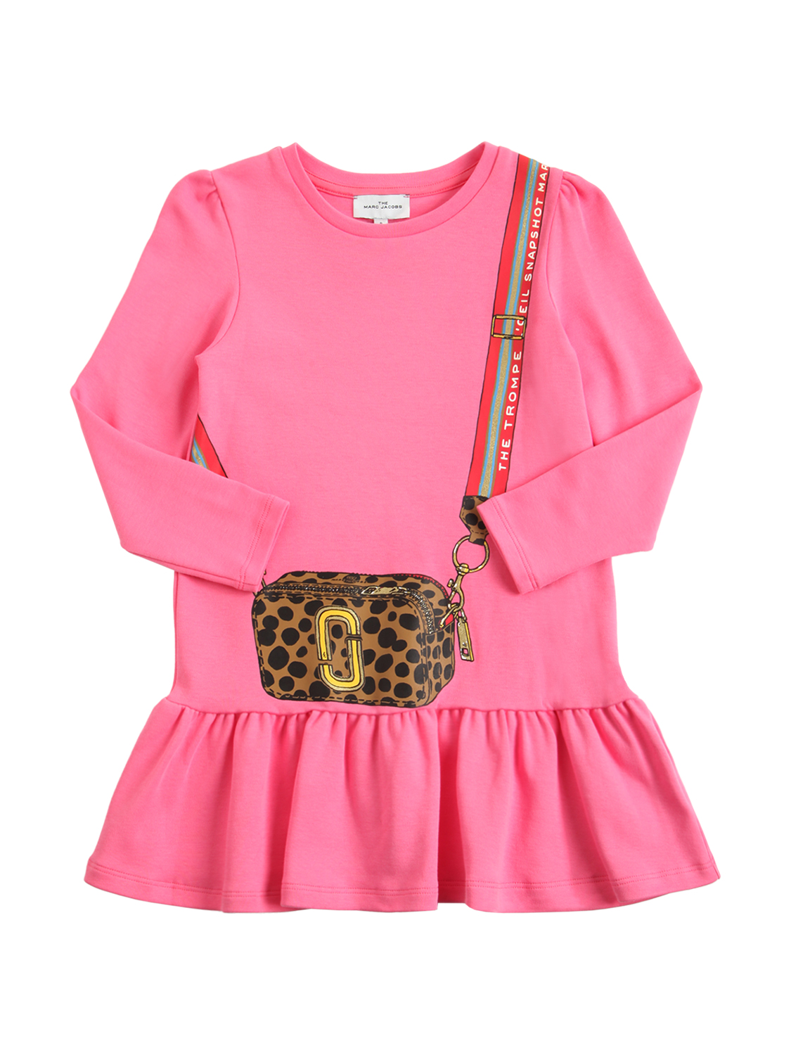 Kleid Aus Baumwollinterlock Mit Druck