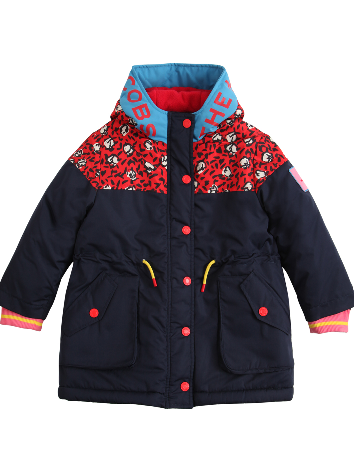 Nylonparka Mit Kapuze Mit Druck