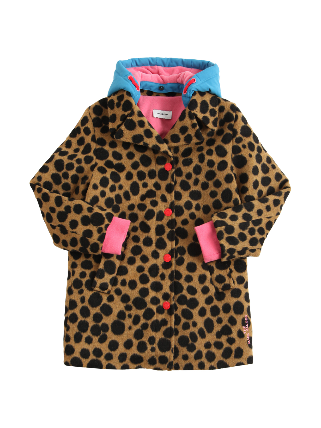 Parka Aus Wollmischung Mit Kapuze