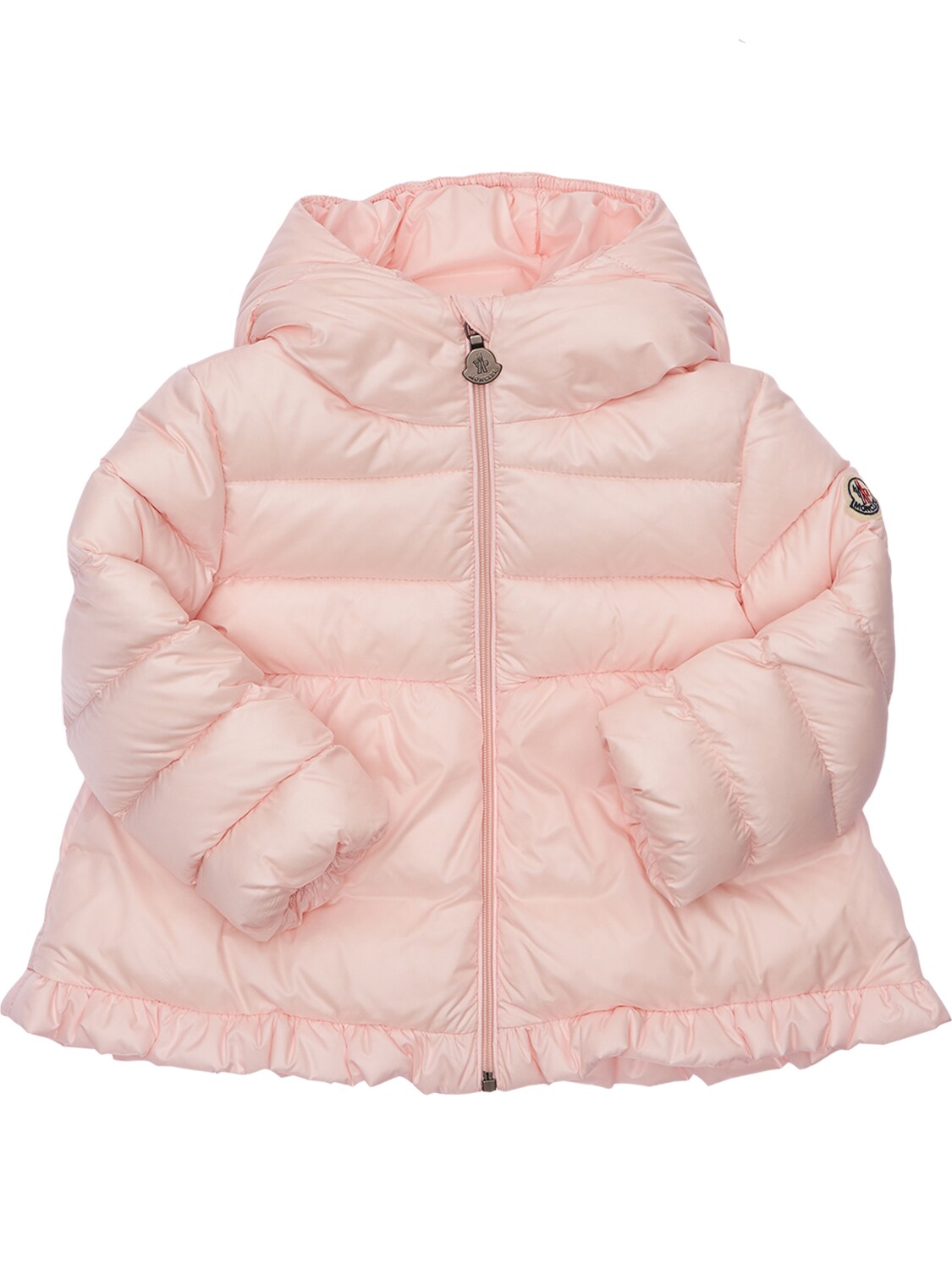 MONCLER ODILE HOODED NYLON DOWN JACKET,74IFGT002-NTAZ0
