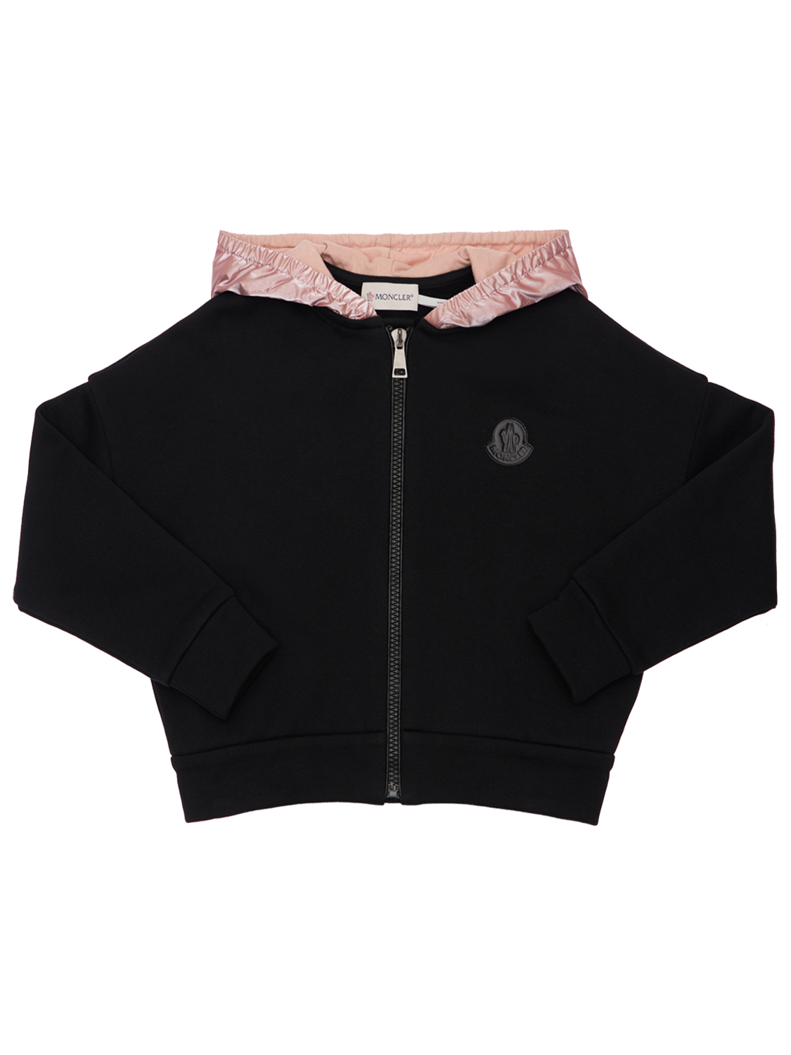 Kapuzensweatshirt Aus Baumwolle Mit Zip