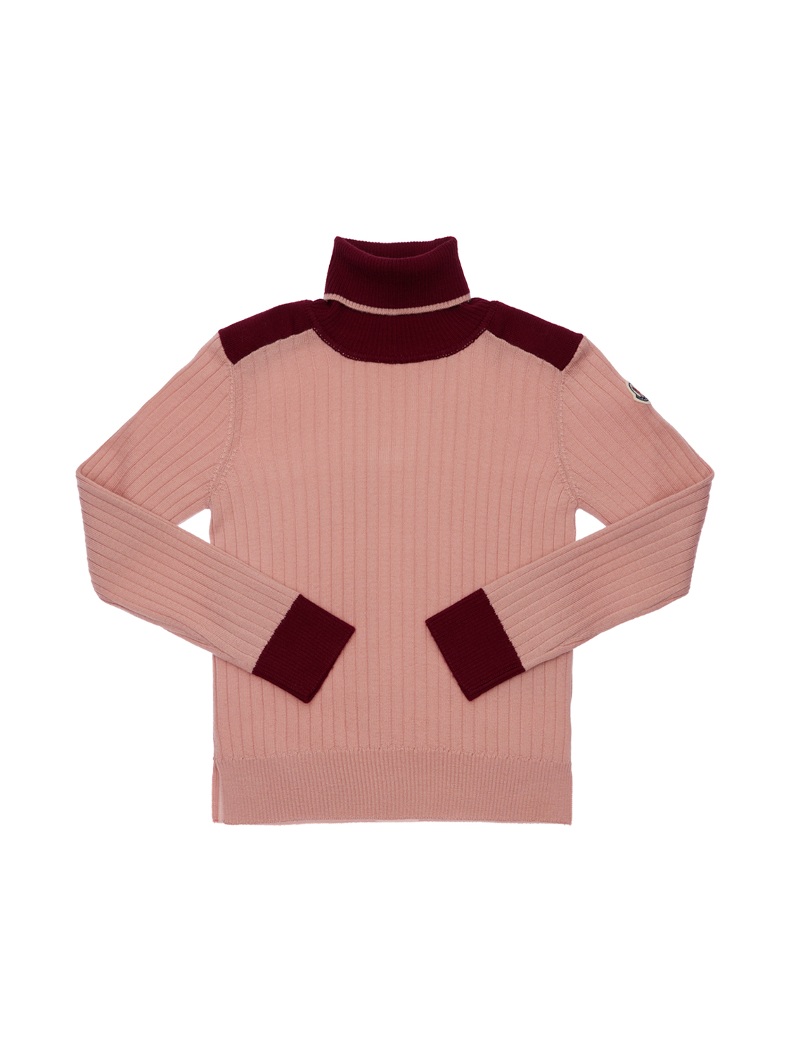 Rollkragenpullover Aus Wollstrick