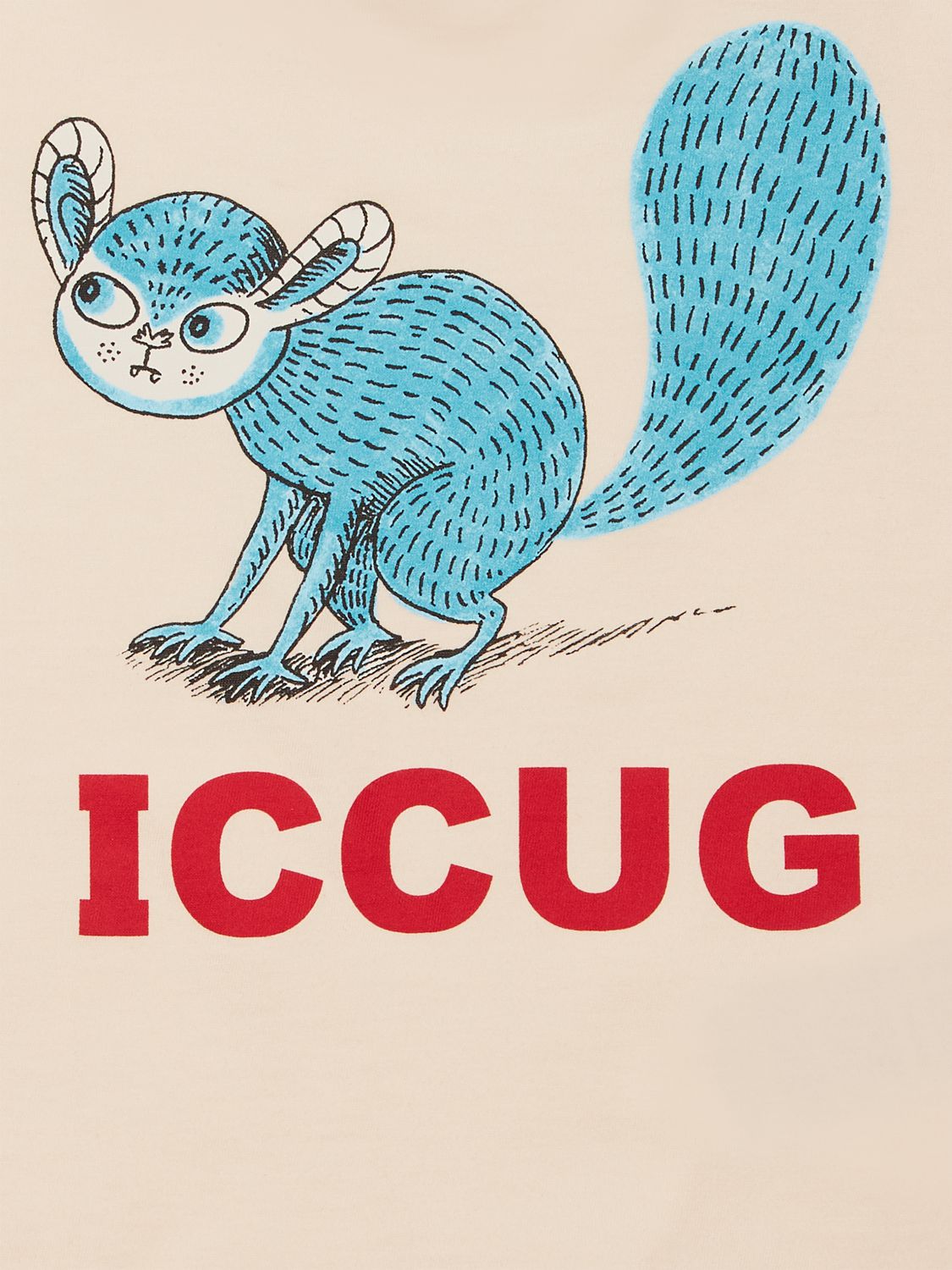 GUCCI ICCUG PRINT JERSEY T-SHIRT