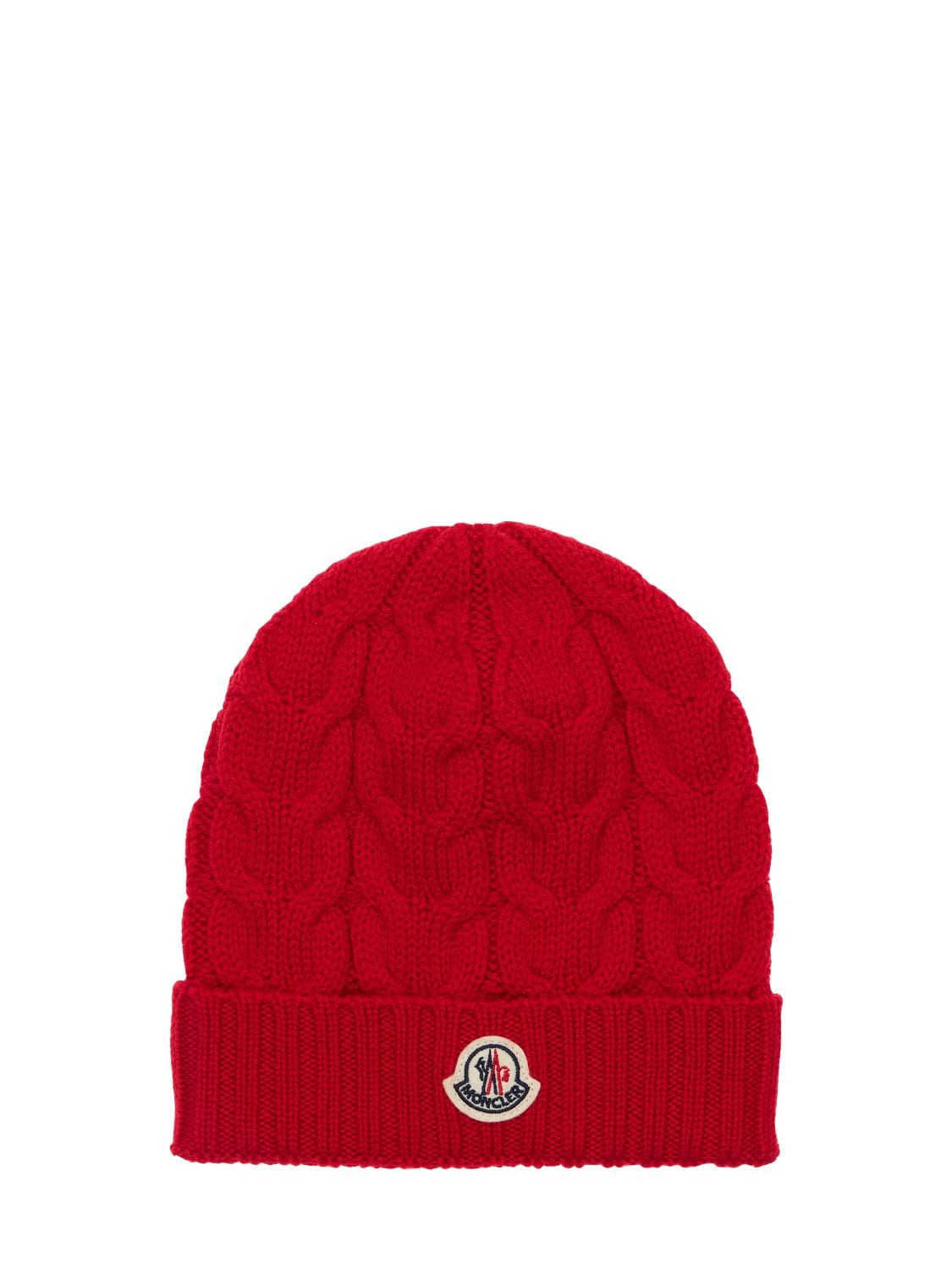Wool Knit Beanie Hat W/ Logo Luisaviaroma Girls Accessories Headwear Beanies 