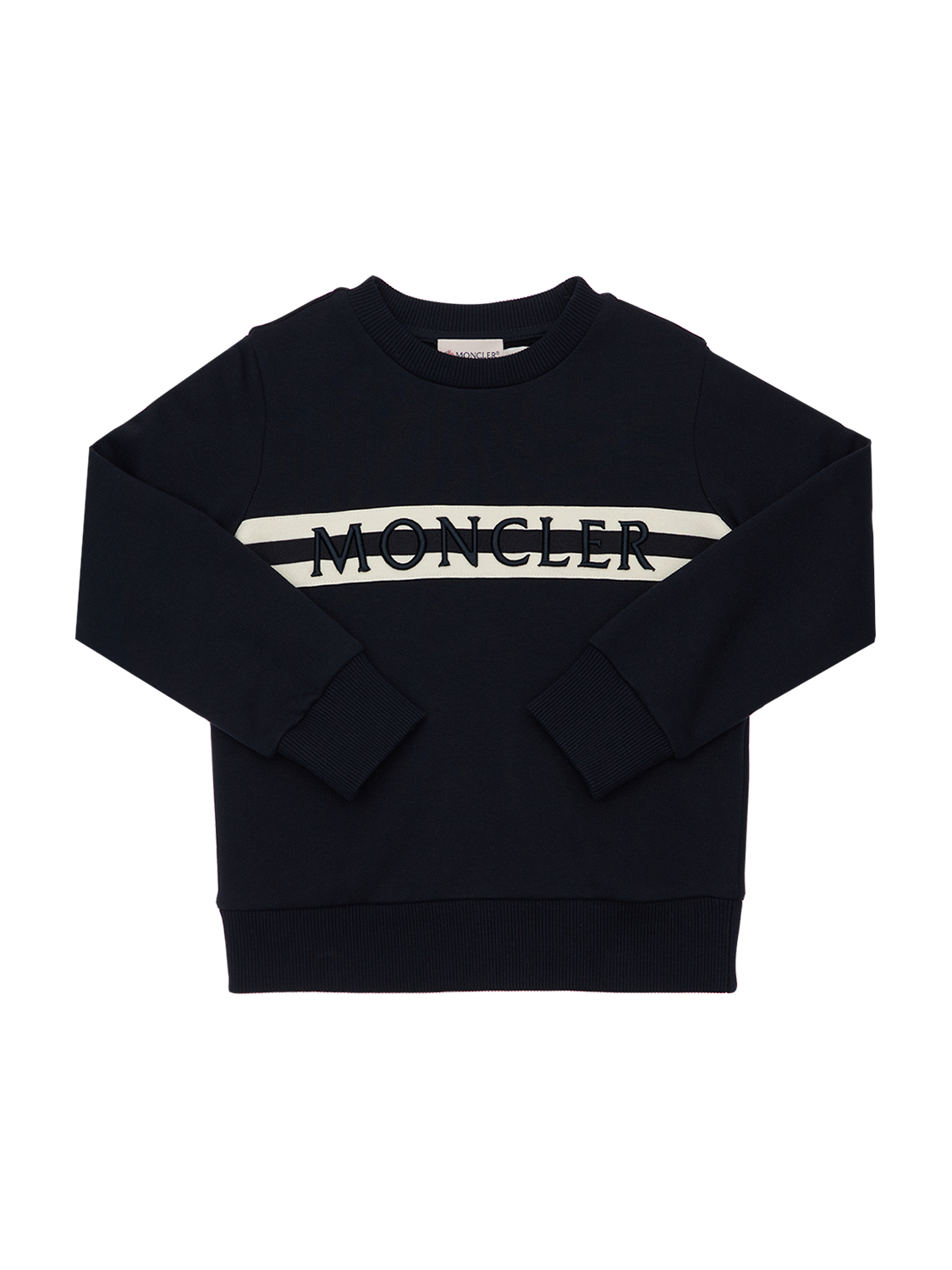 moncler navy sweatshirt
