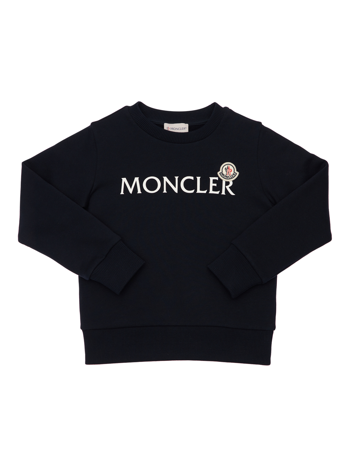 Sweatshirt Aus Baumwolle Mit Logo