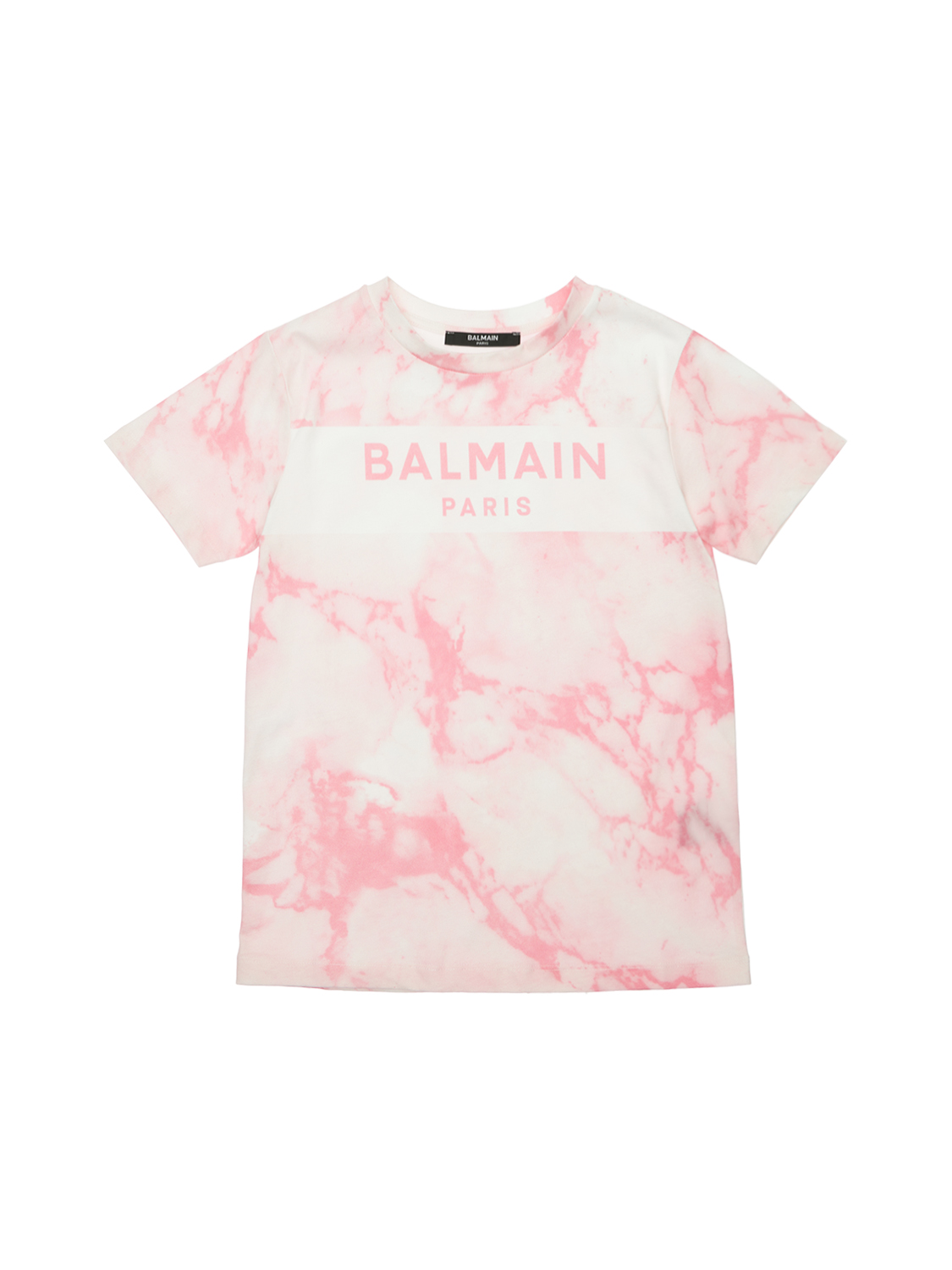 T-shirt Aus Baumwolljersey Mit Batikdruck