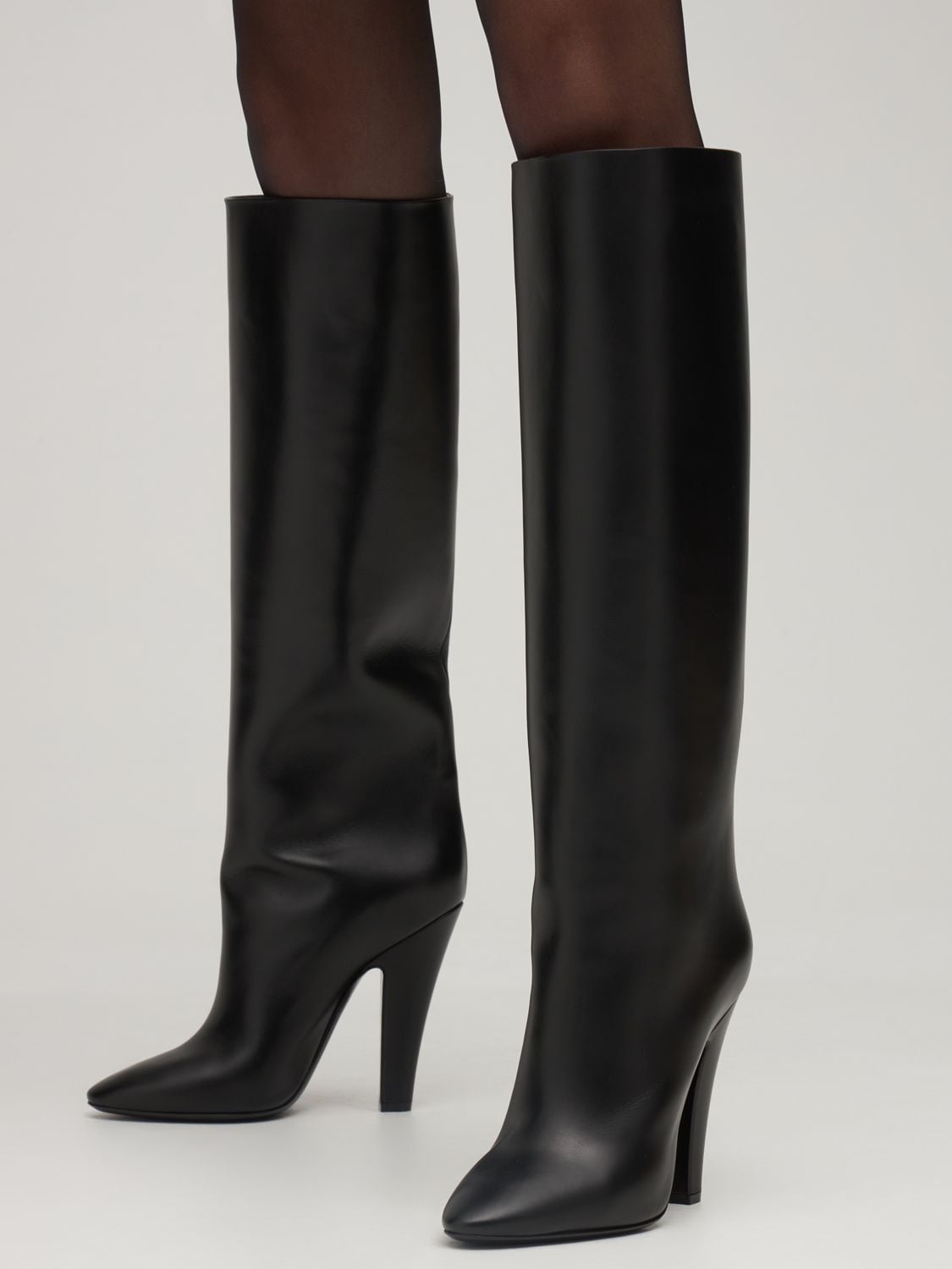 ysl tube boots