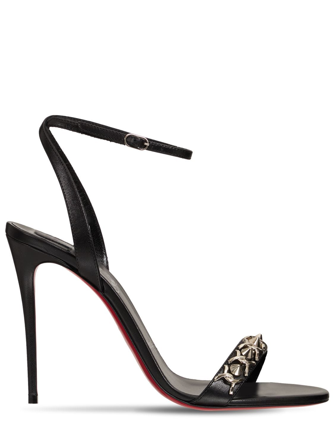 loubigirl chain spike red sole sandals