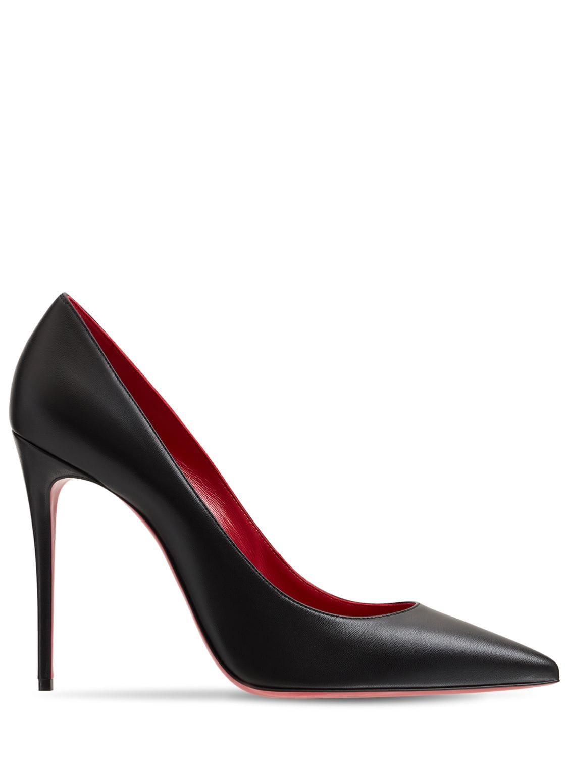 Louboutin 100mm Kate Leather Pumps In | ModeSens
