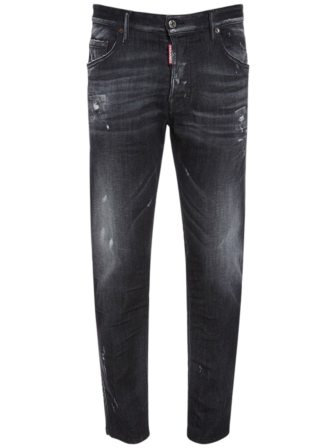 16.5cm Skater Cotton Denim Jeans