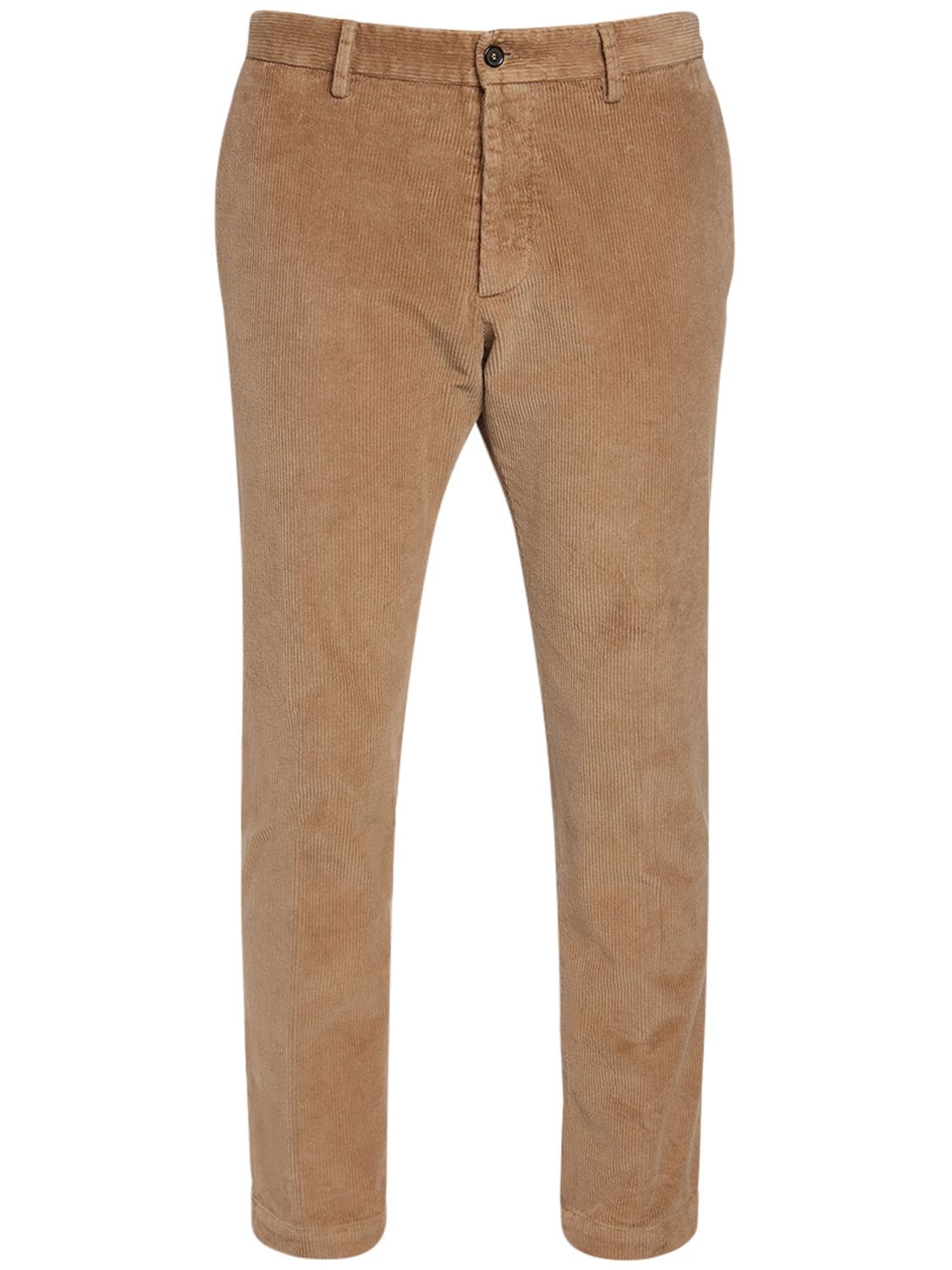 Dsquared2 17cm Cool Guy Cotton Velvet Pants In Camel