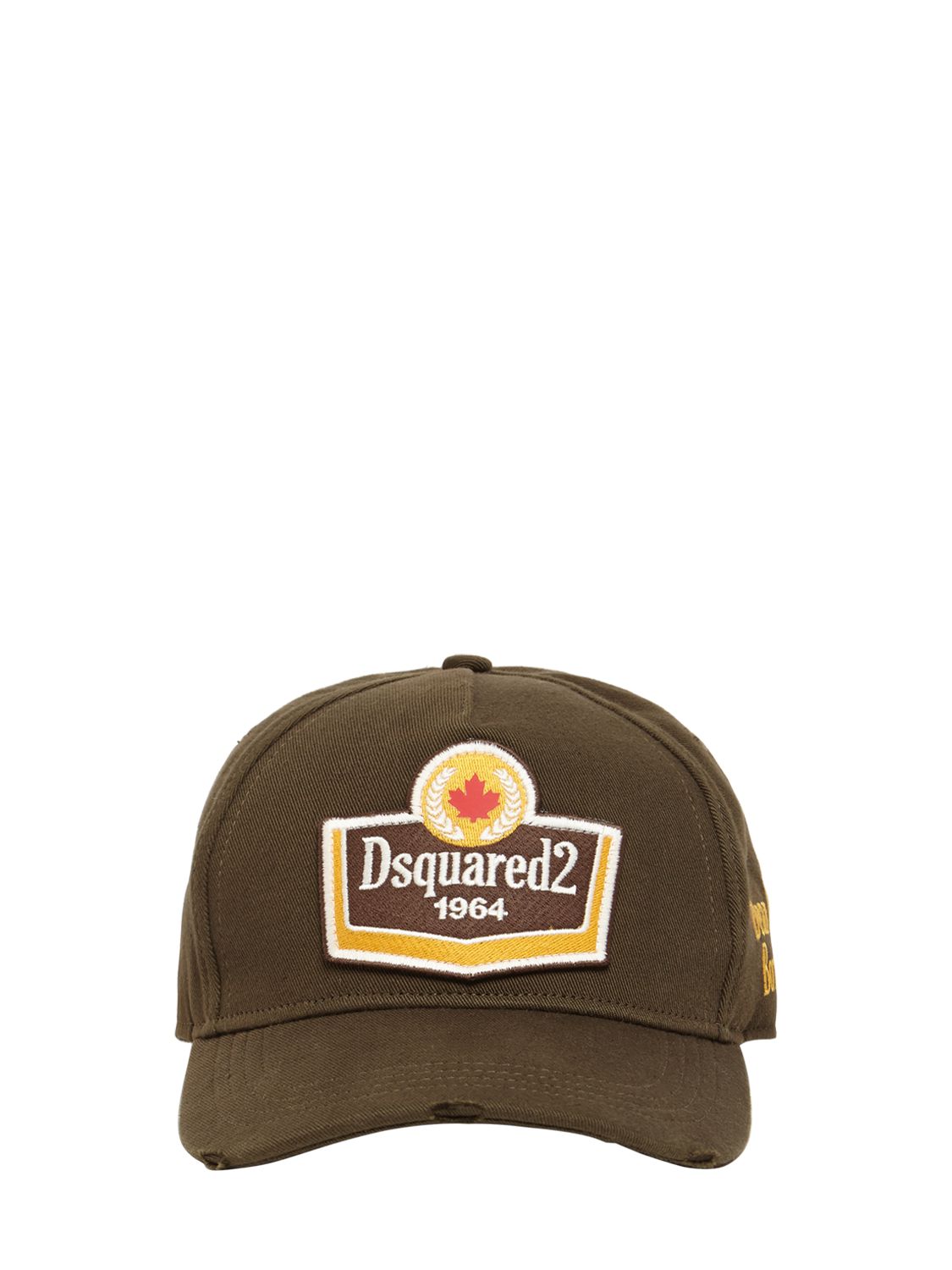 Dsquared2 - Patch cotton gabardine cap 