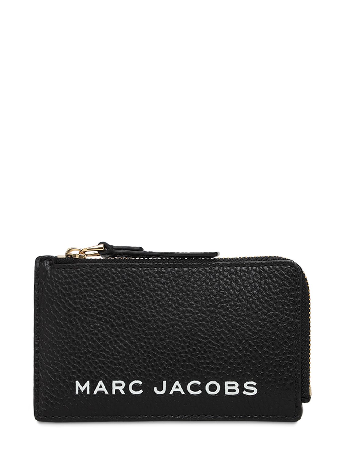 Marc Jacobs (the) Small Top Zip Leather Wallet In New Black ModeSens