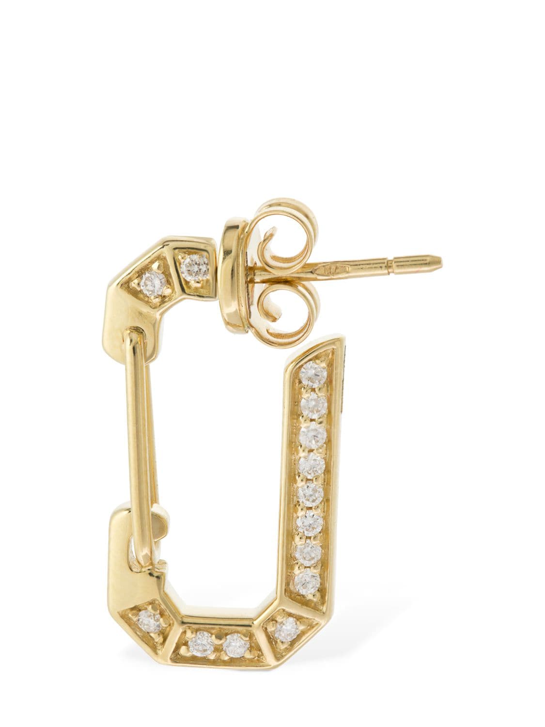 Image of Eéra 18kt Gold & Diamond Mono Earring