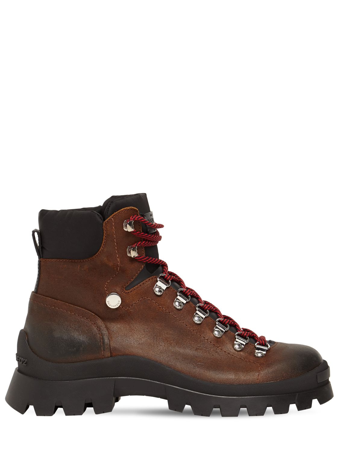 Crosta Ingrassato Leather Hiking Boots