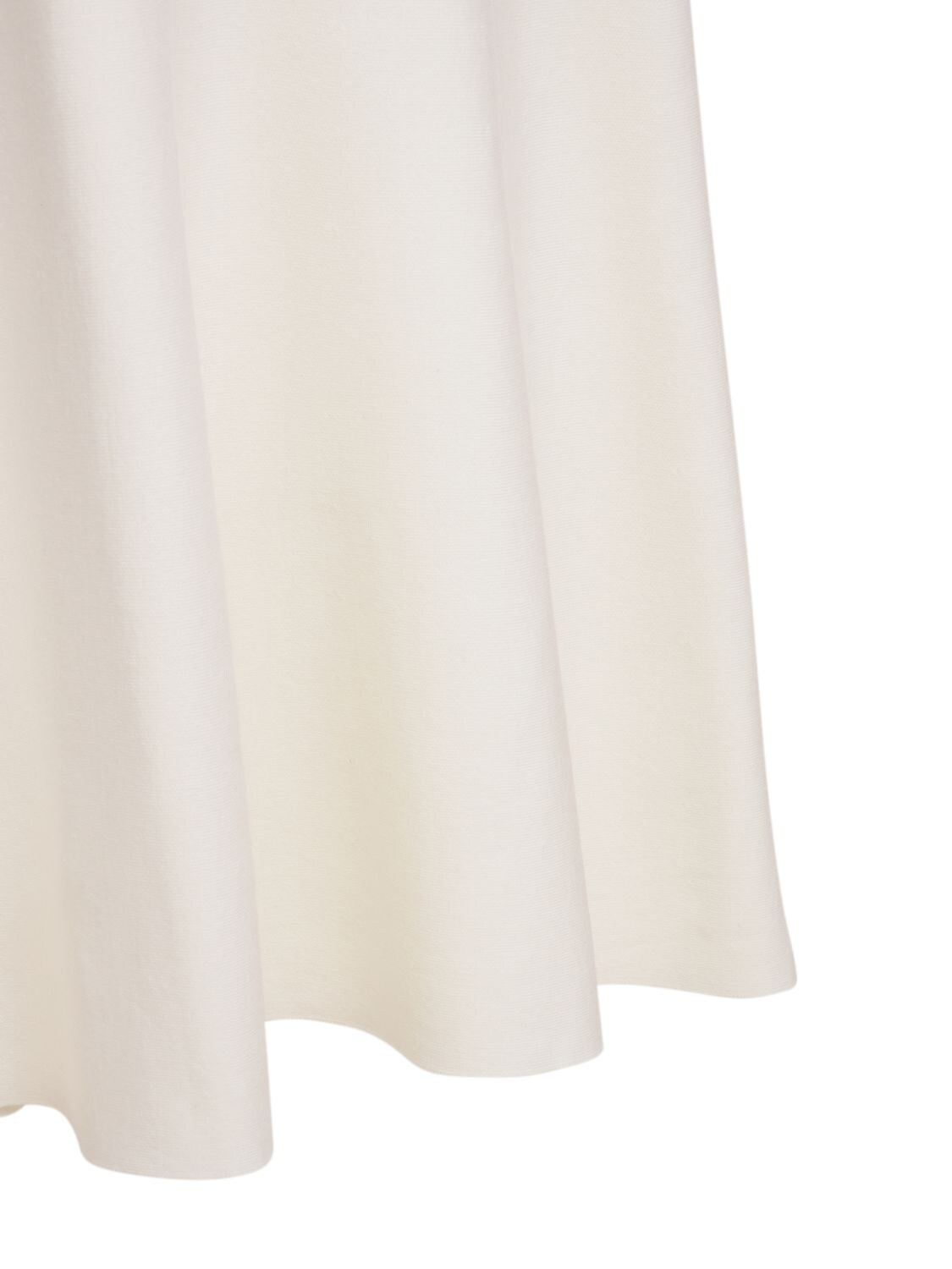Gabriela Hearst Freddie Wool Blend Knit Midi Skirt In Ivory