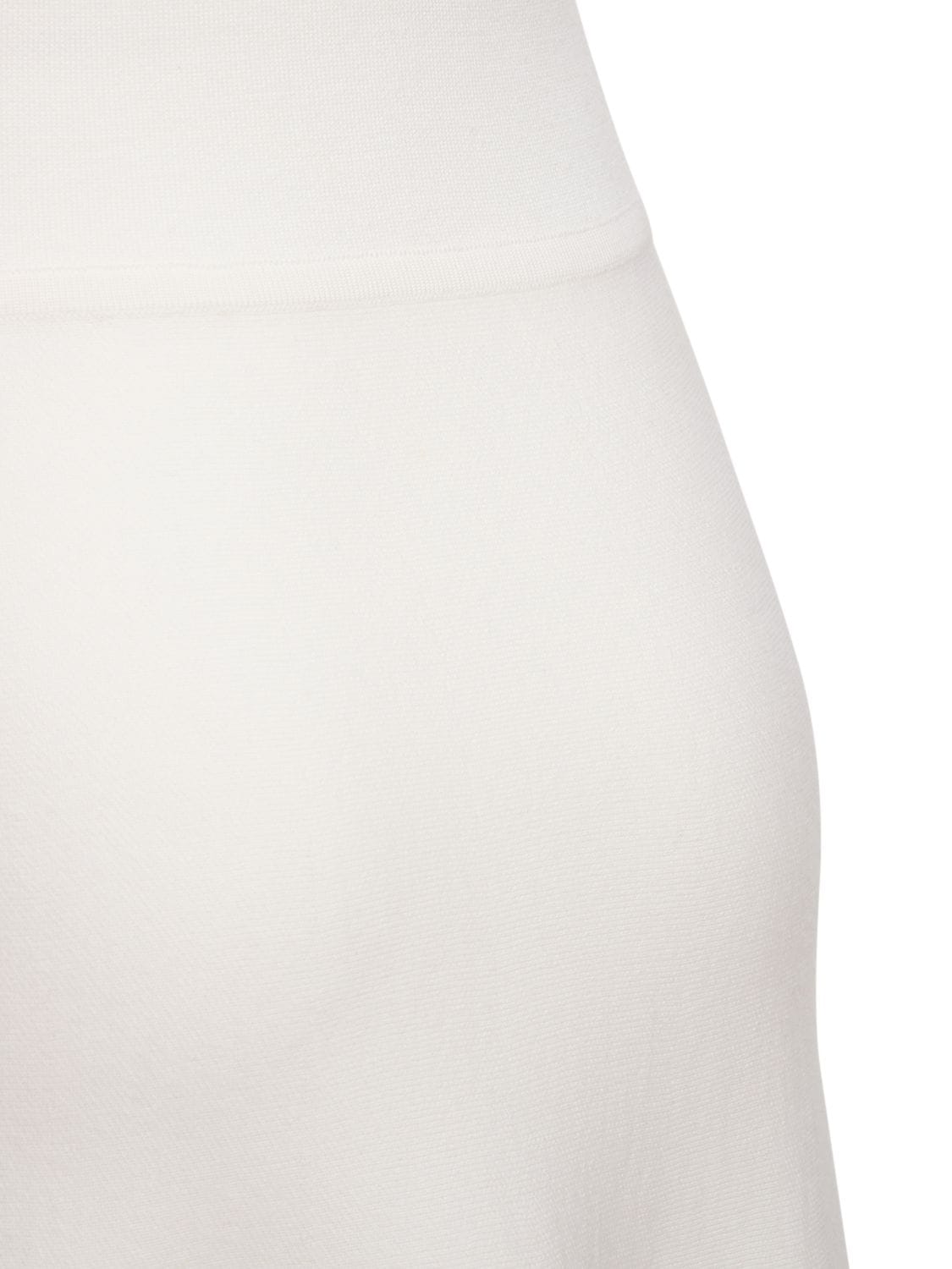 Shop Gabriela Hearst Seymore Wool Blend Knit Midi Dress In Ivory