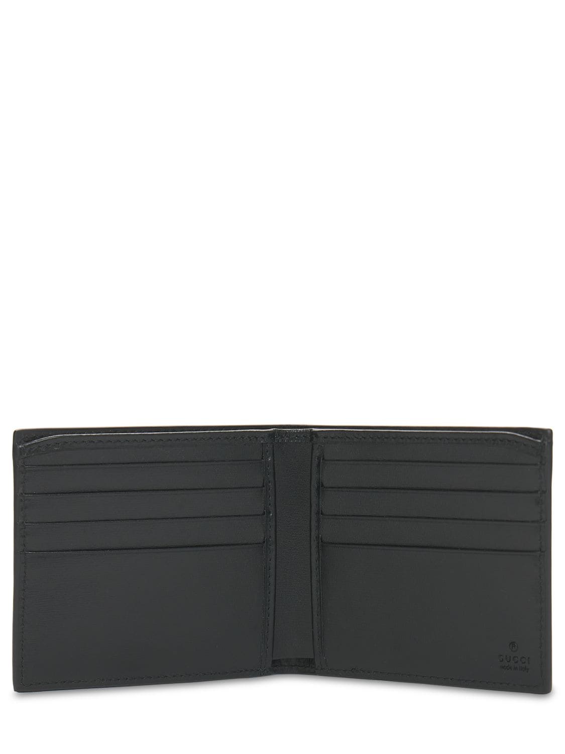Shop Gucci Gg Marmont Leather Classic Wallet In Black