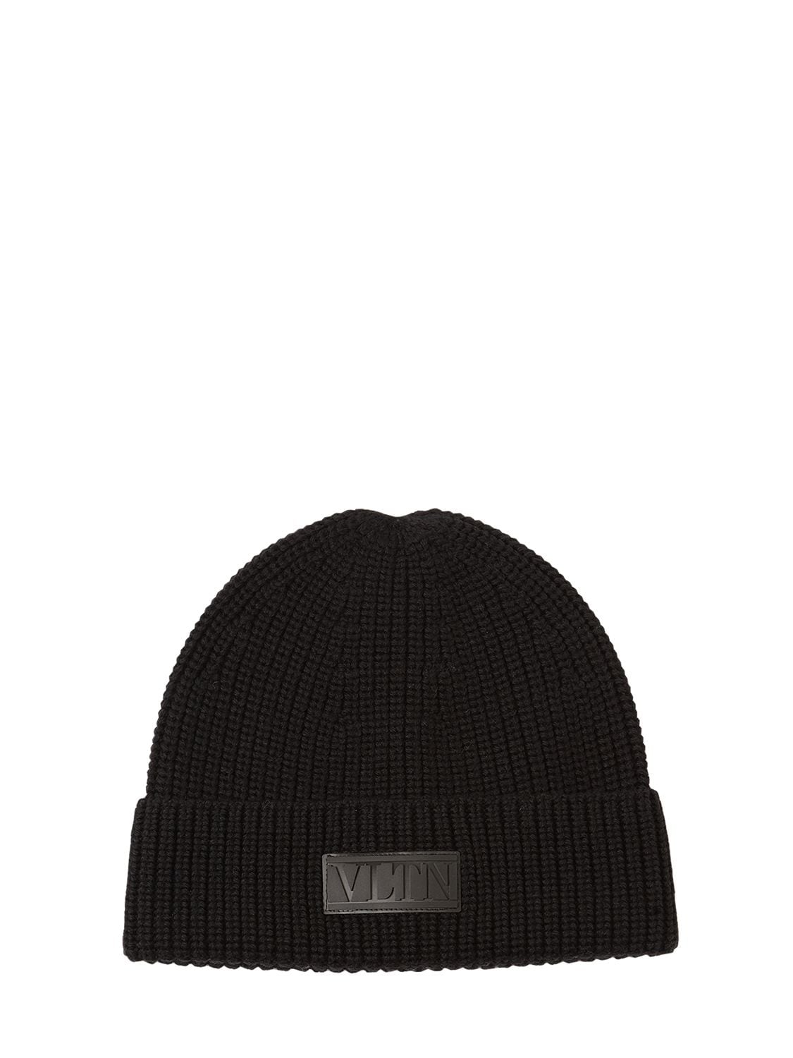 VALENTINO GARAVANI “VLTN”羊毛便帽,74IH10006-TJAX0