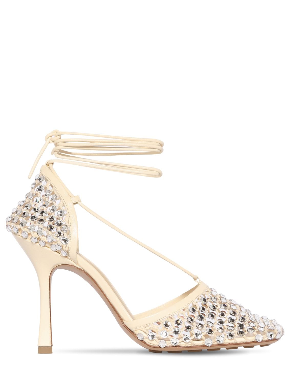 Image of 90mm Sparkle Stretch Sandals