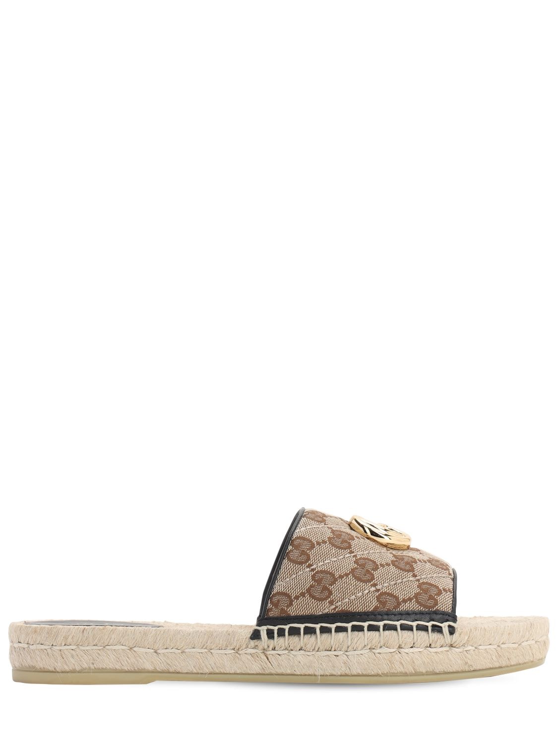 Image of 20mm Pilar Canvas Slide Espadrilles