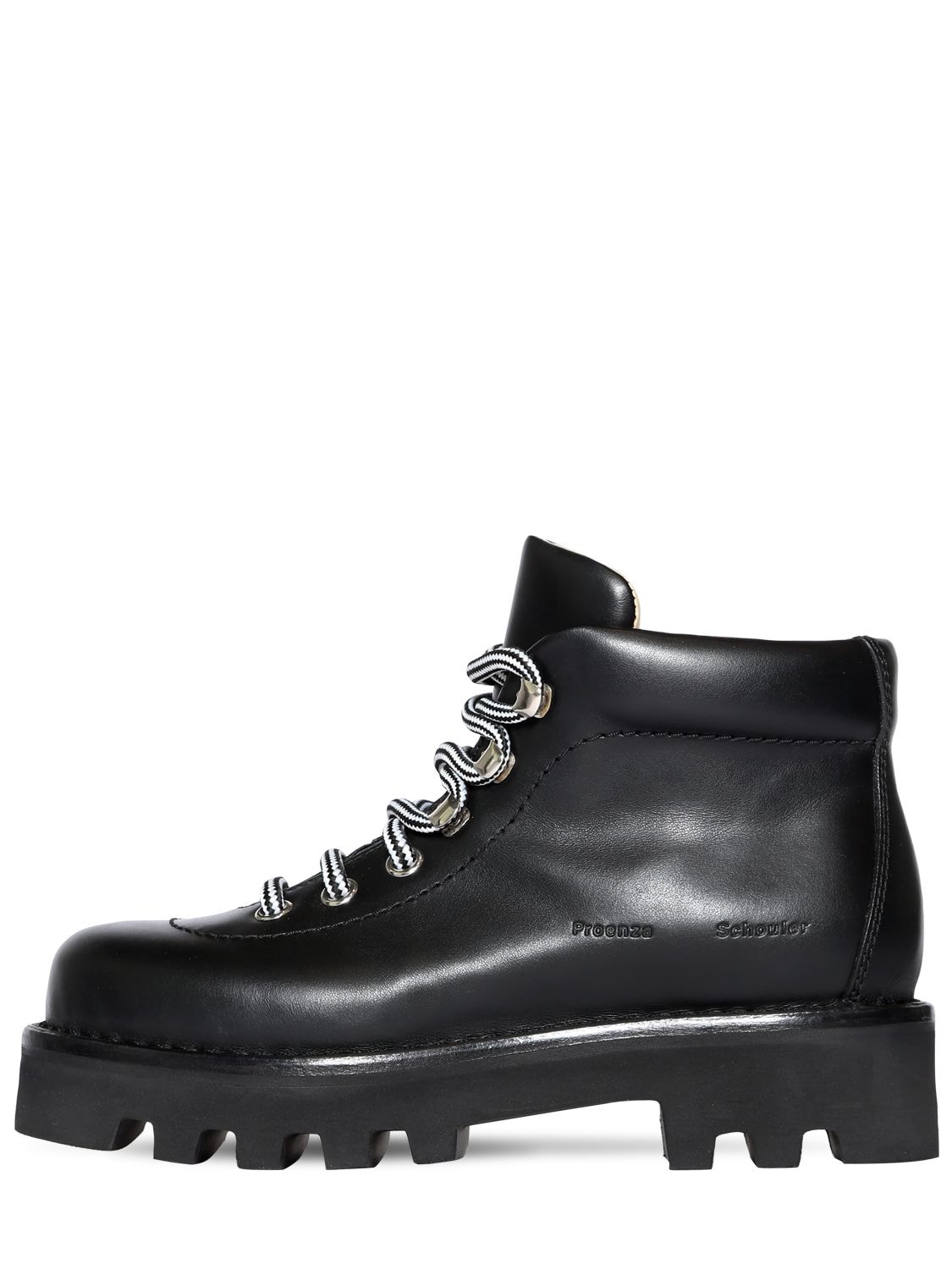 proenza schouler black hiking boots