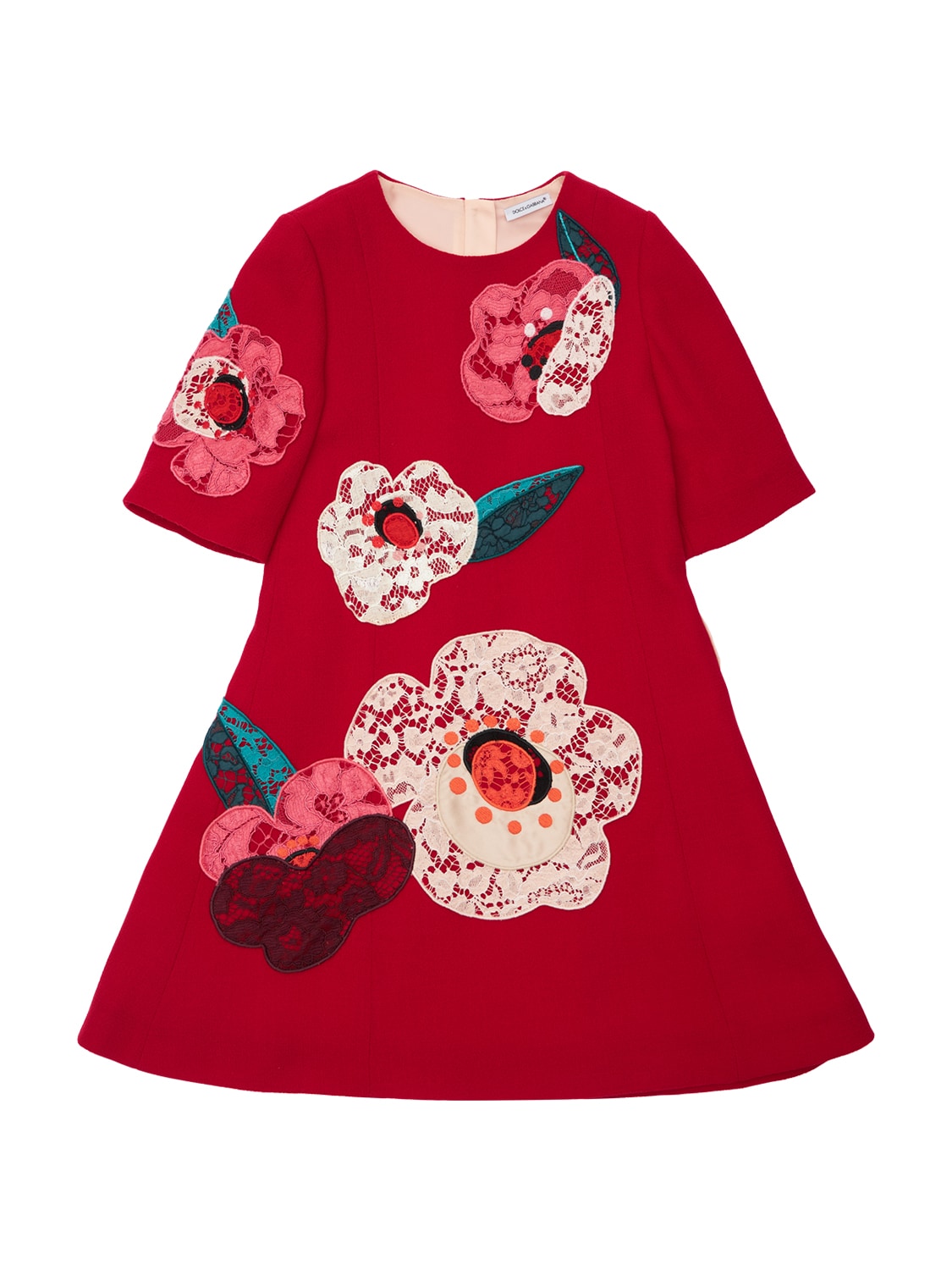 dolce gabbana embroidered dress