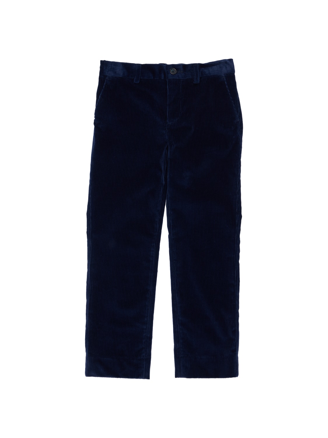 Dolce & Gabbana Kids' Cotton Chino Pants In Navy