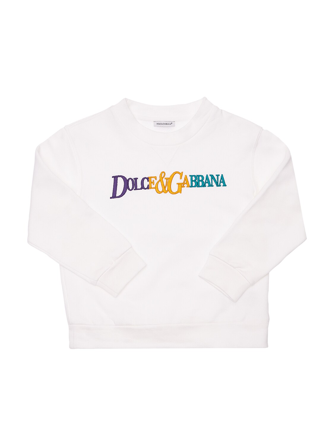 DOLCE & GABBANA 大廓型LOGO棉质卫衣,74IIKJ085-VZA4MDA1