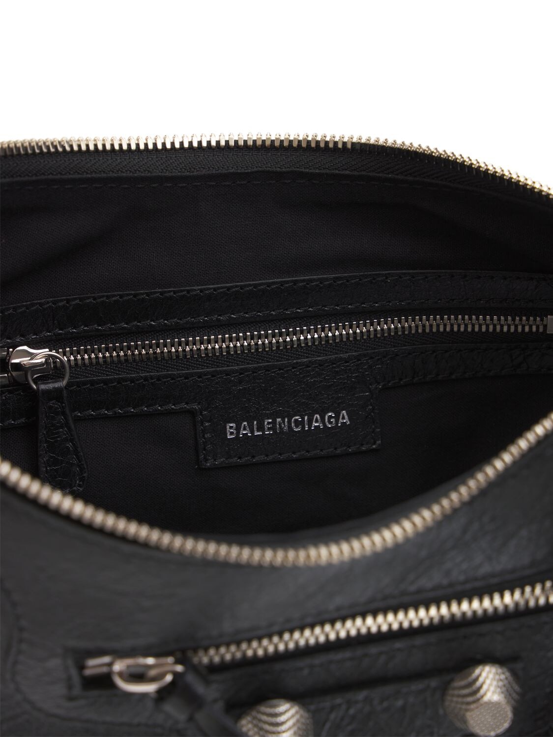 Shop Balenciaga Small Le Cagole Shoulder Bag In Black