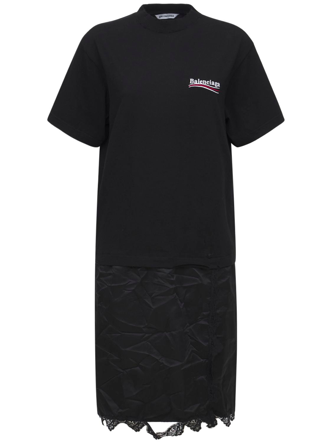 Cotton Jersey T-shirt Dress – WOMEN > CLOTHING > DRESSES