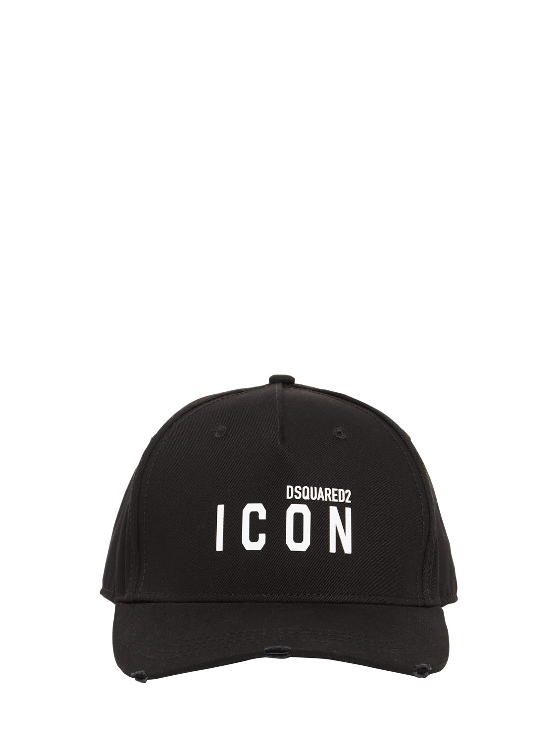 Baumwollgabardine Mit Icon-druck