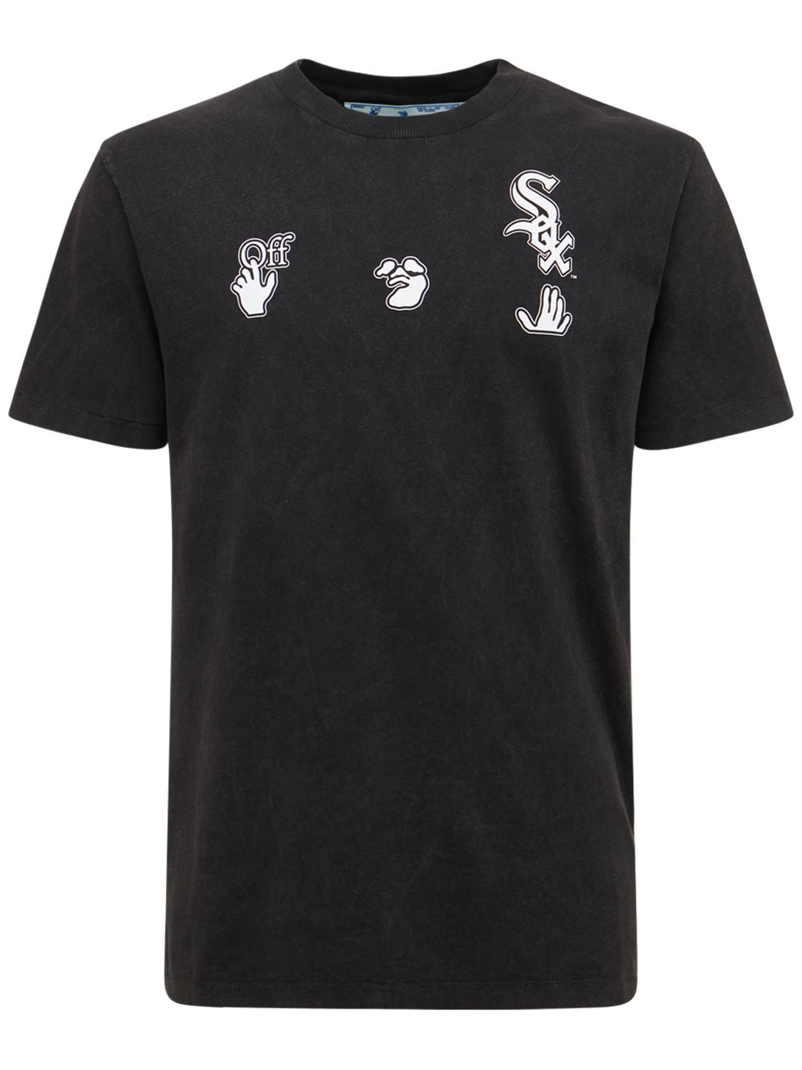 Off-White Black MLB Edition Chicago White Sox T-Shirt Off-White