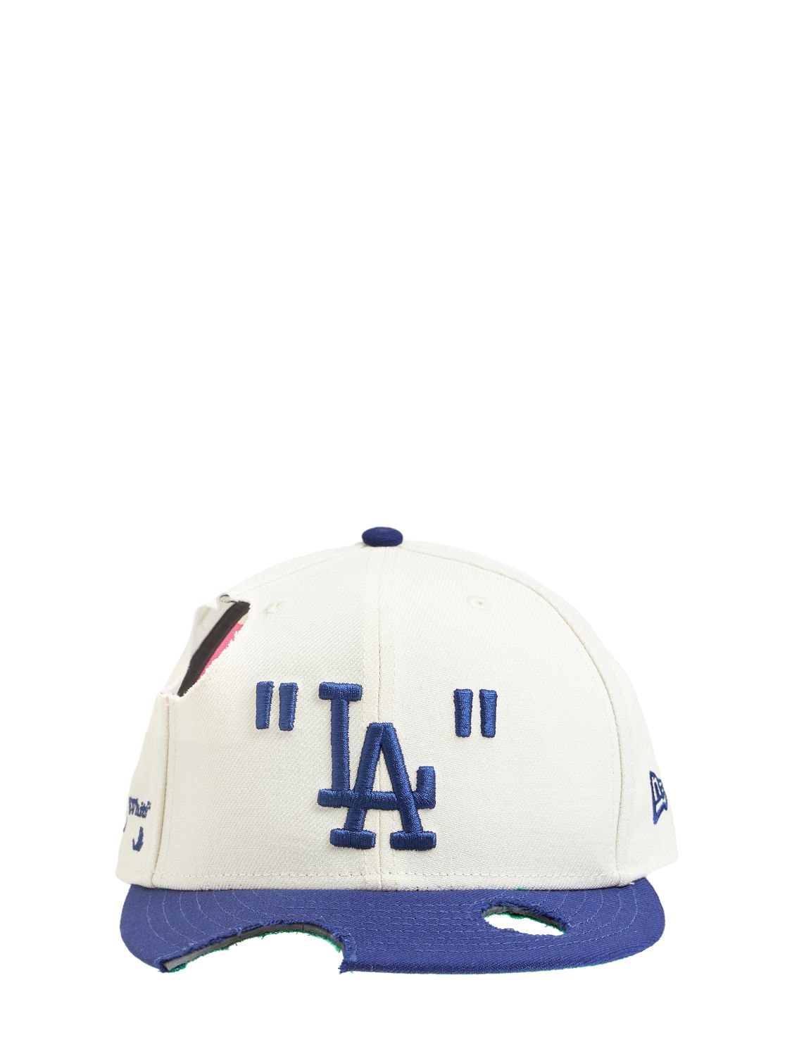 Off-white Mlb La Dodgers Wool Blend Baseball Cap