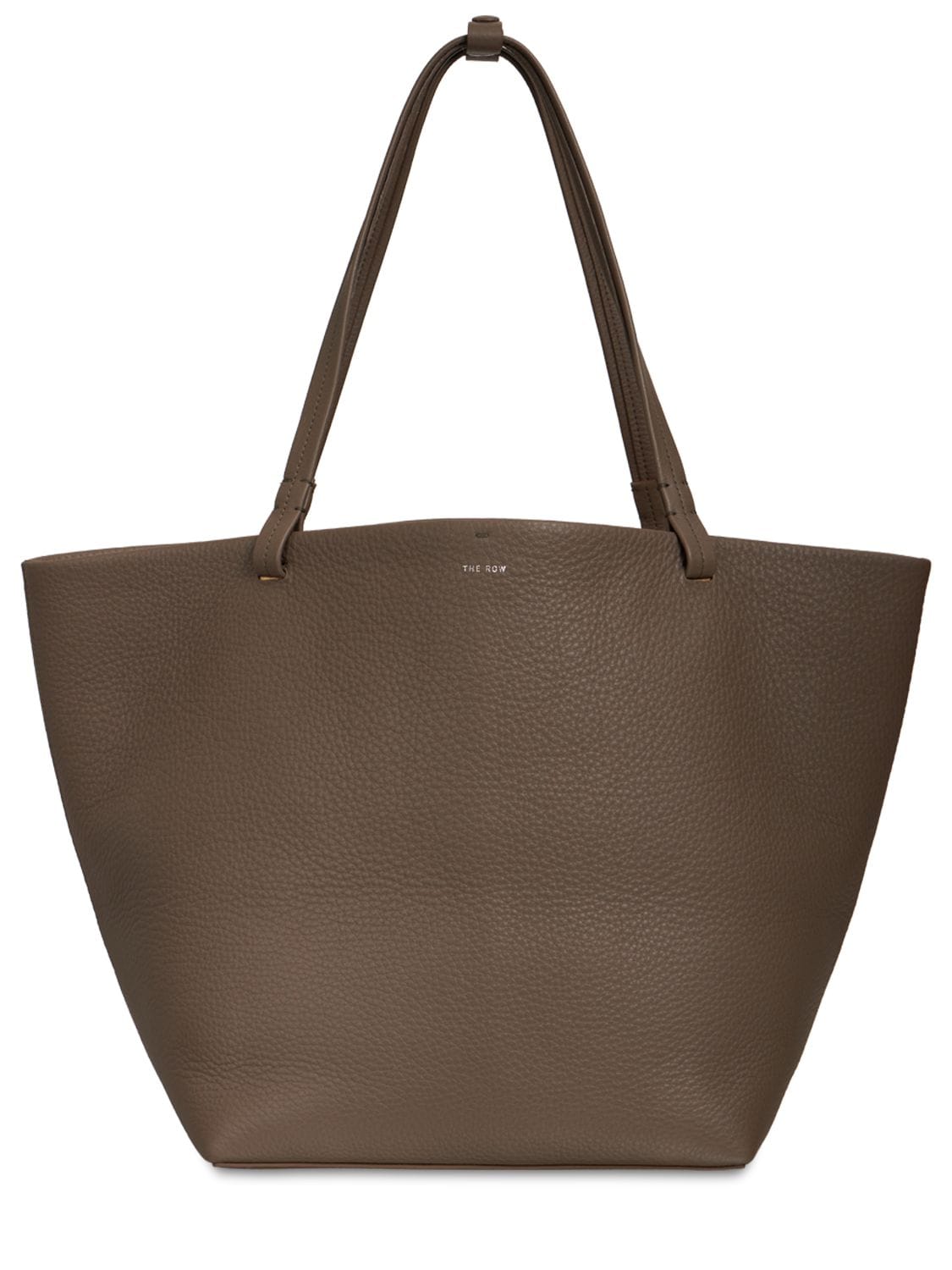 Leather tote The Row Green in Leather - 32410766