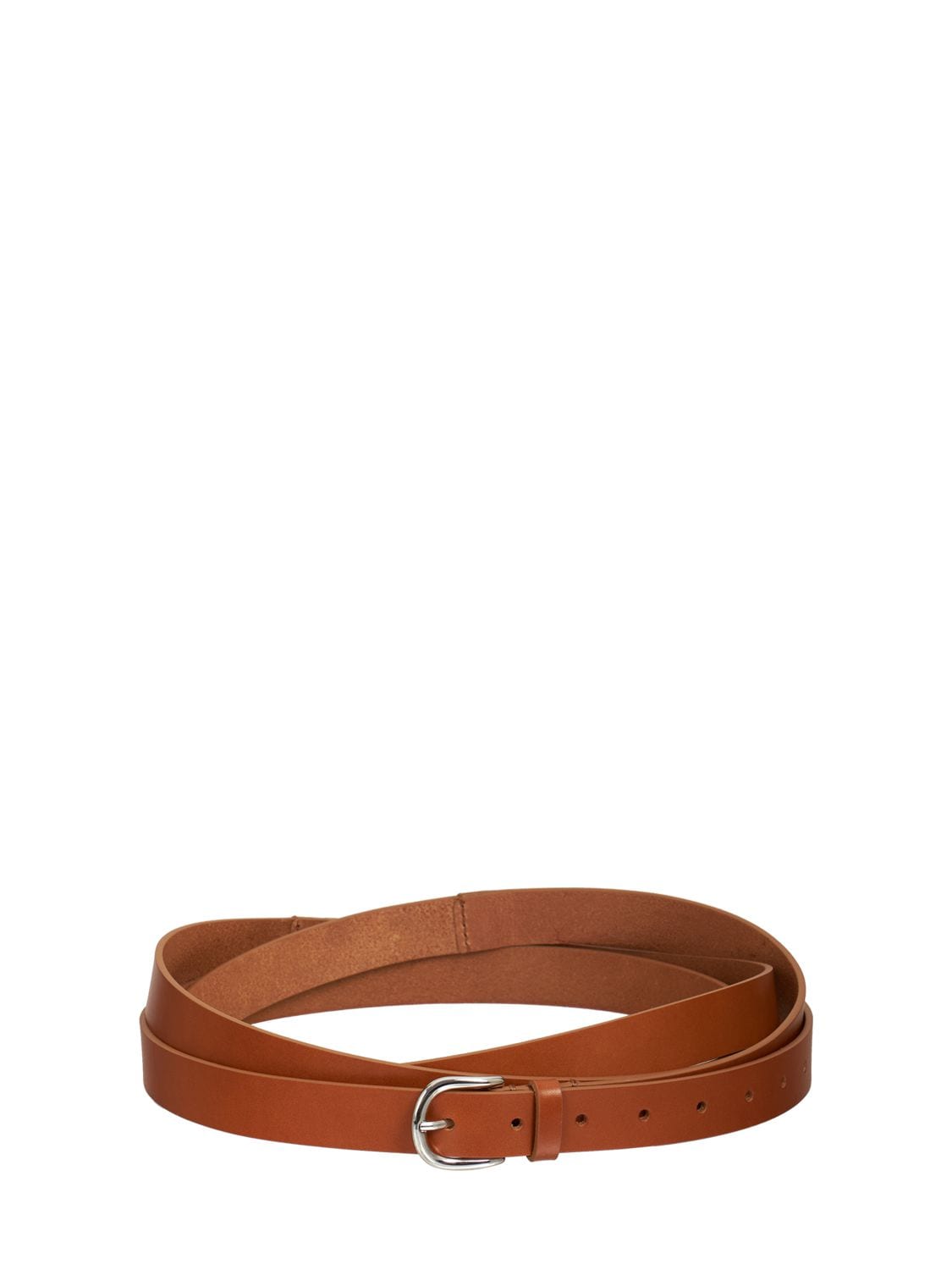 Isabel Marant 2.5cm Juddy Leather Belt In Natural