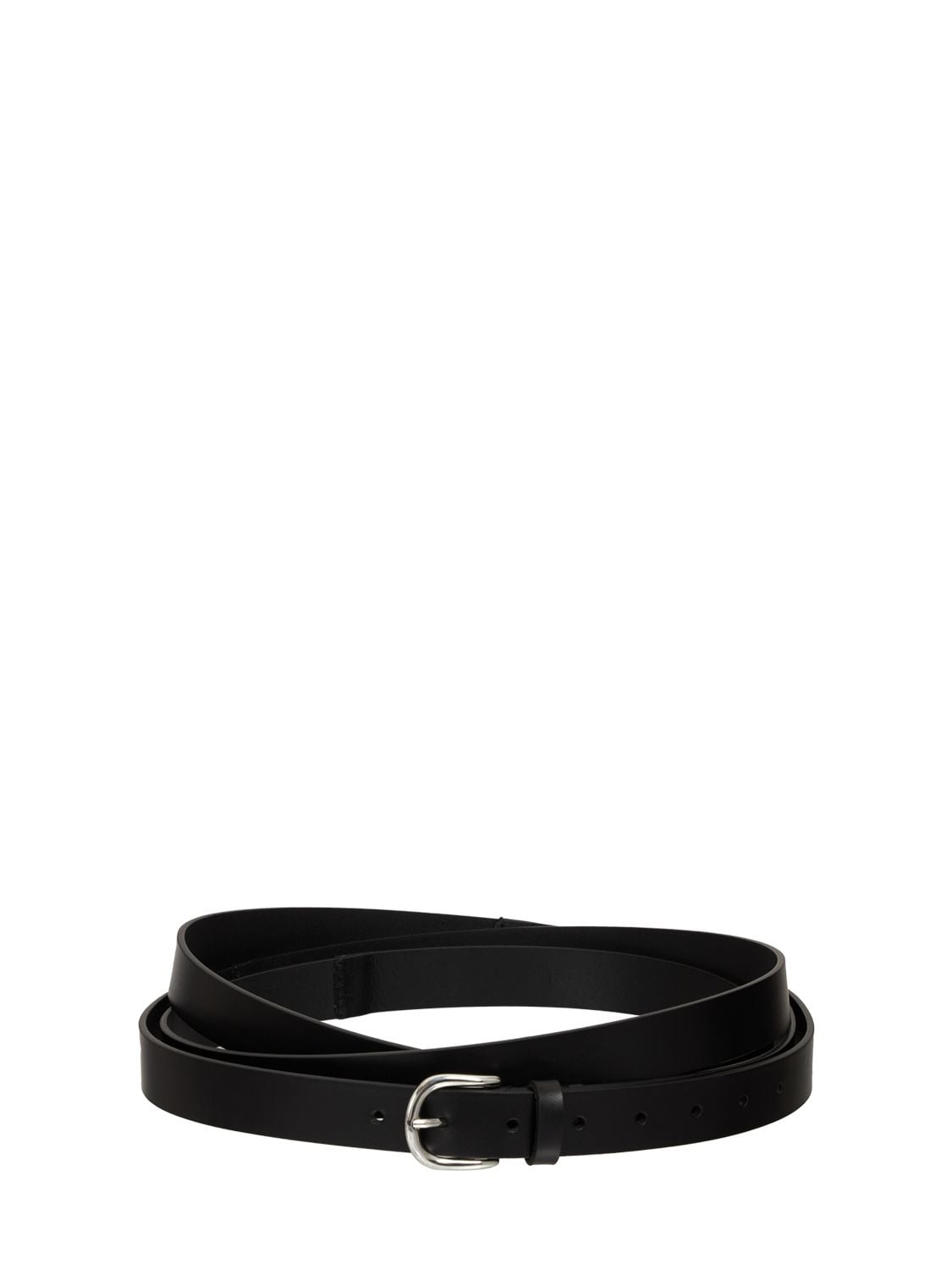 ISABEL MARANT 2.5CM JUDDY LEATHER BELT,74IJ59008-MDFCSW2
