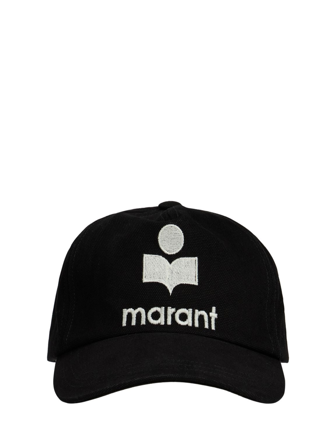 ISABEL MARANT TYRON LOGO刺绣棉质帽子,74IJ59016-QKTFQW2