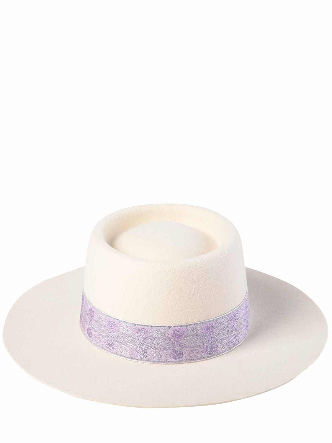 LACK OF COLOR Lavender Lolita Wool Fedora Hat