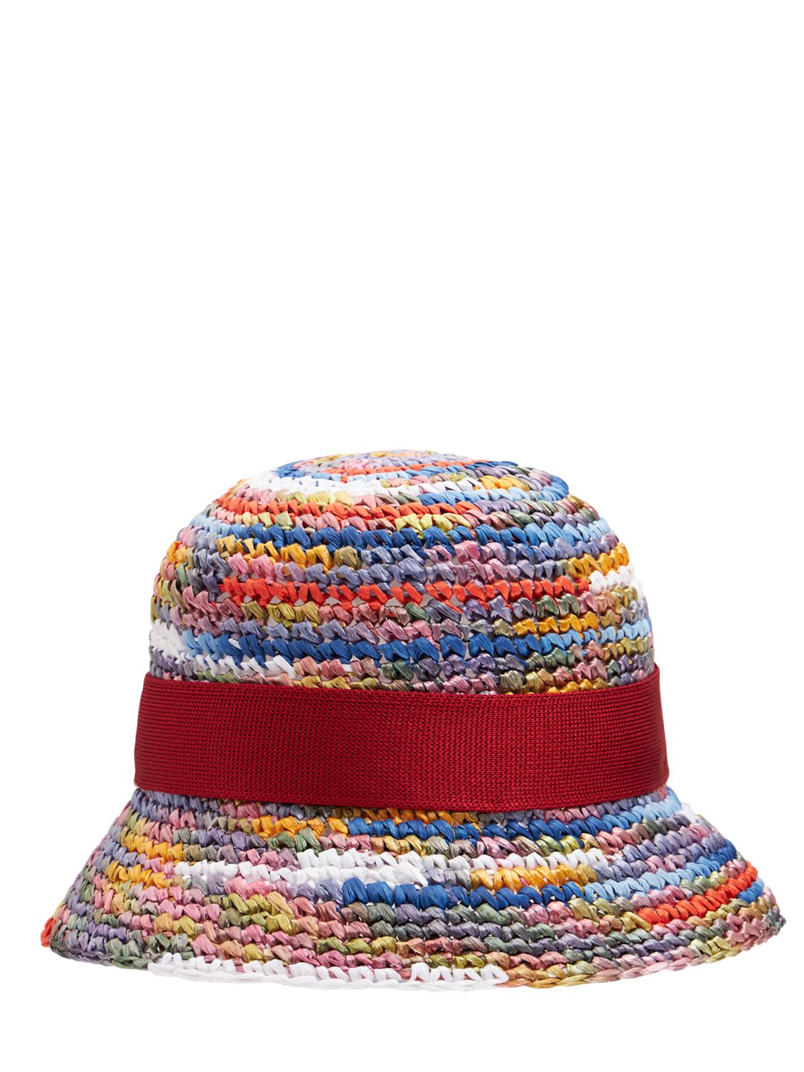 Crochet Raffia Bucket Hat | Smart Closet