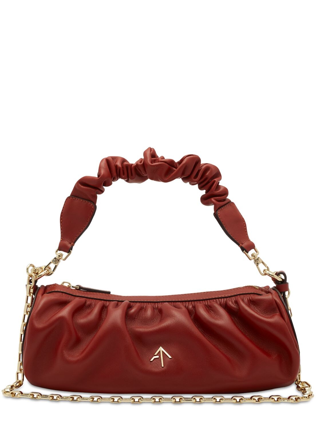 MANU ATELIER RUCHED CYLINDER CHAIN XX BAG 74IJ5R054-UKVEQK9MRQ2