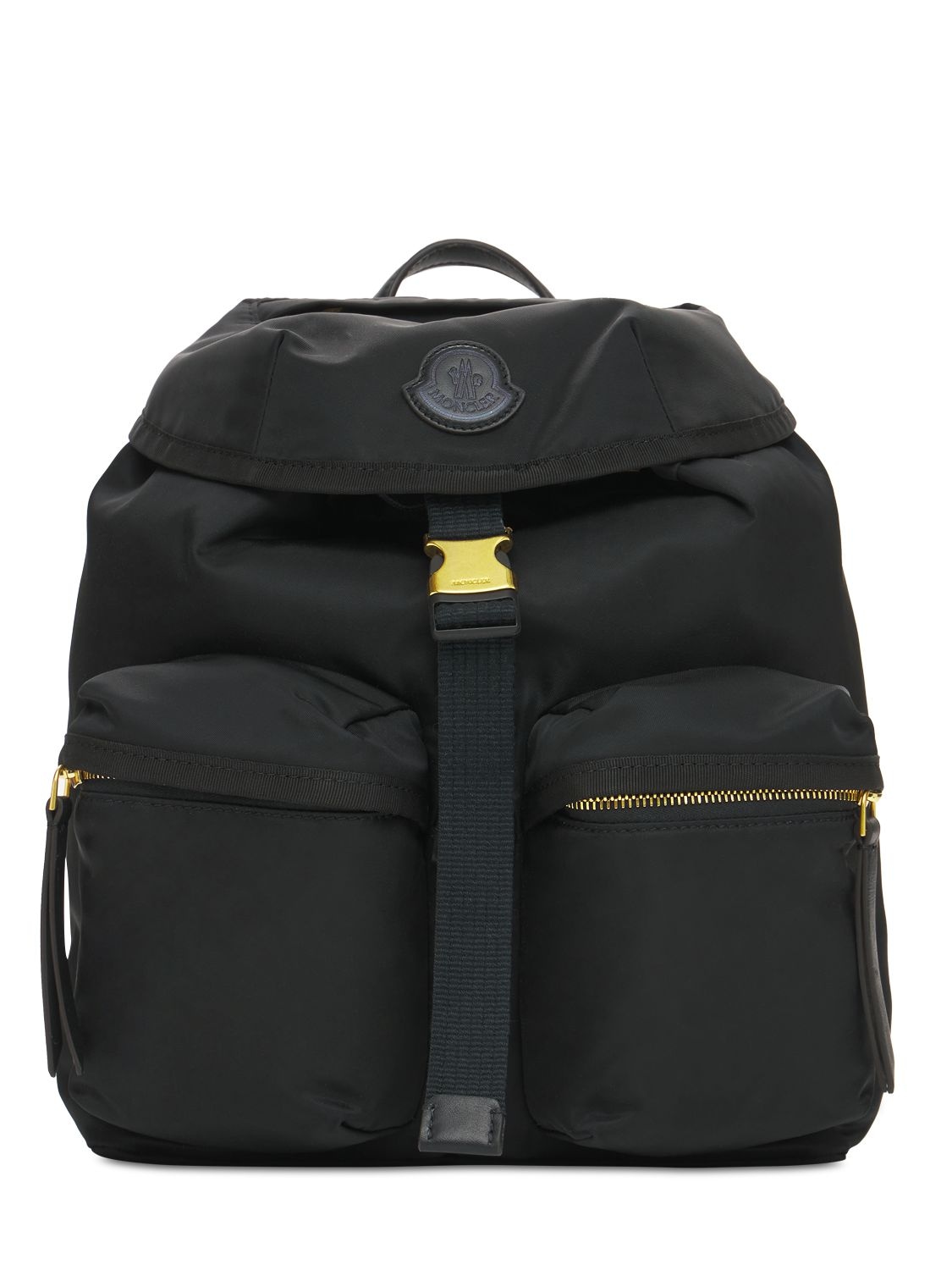 Large Dauphine Backpack In Nylon Drill In Black
