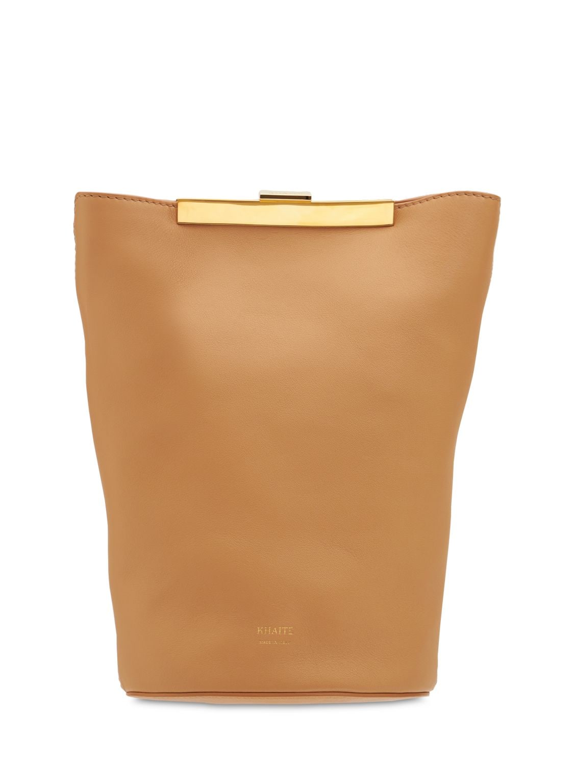 Etta Smooth Leather Shoulder Bag
