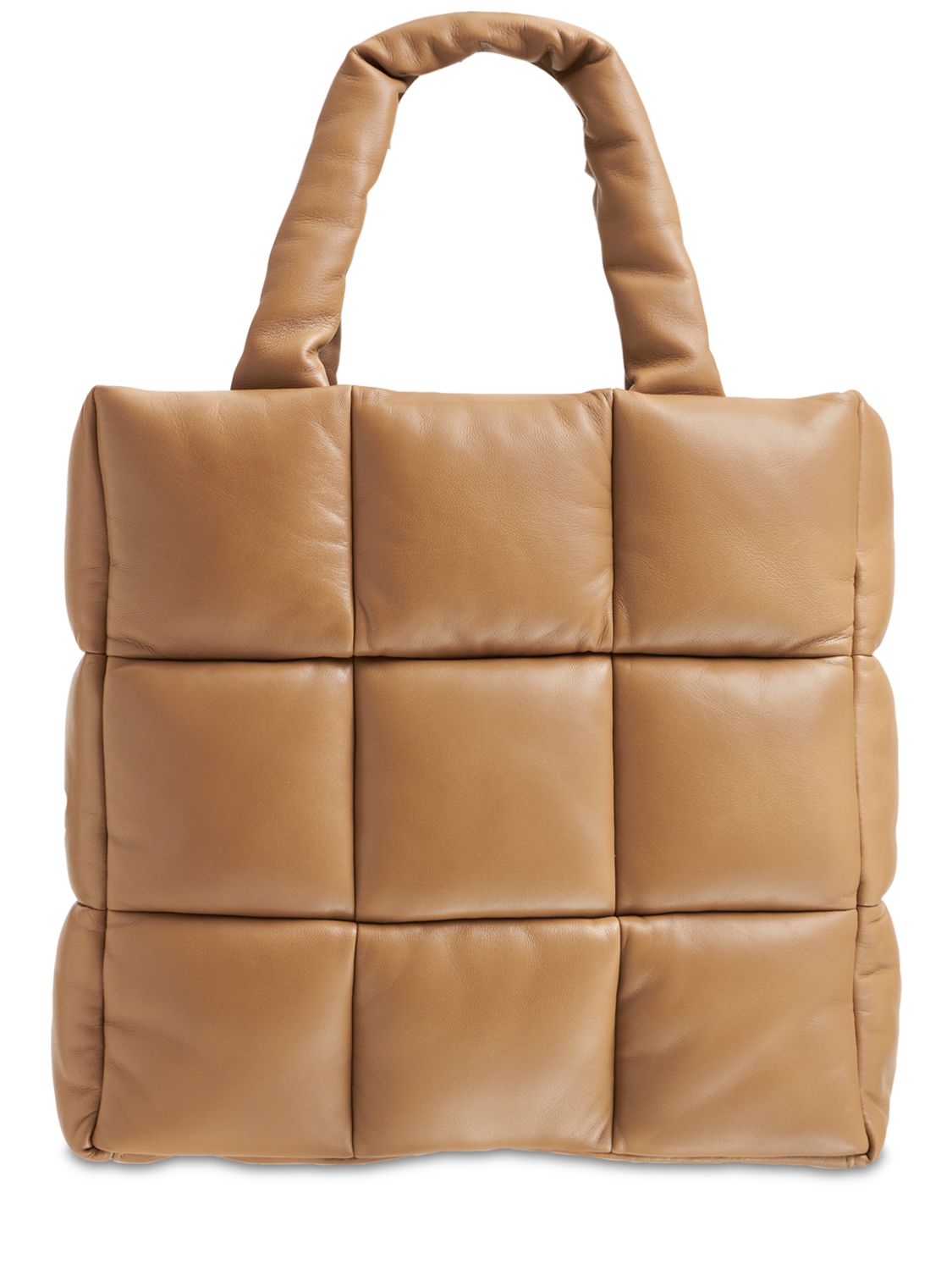 Gesteppte Tote Aus Leder "assante"