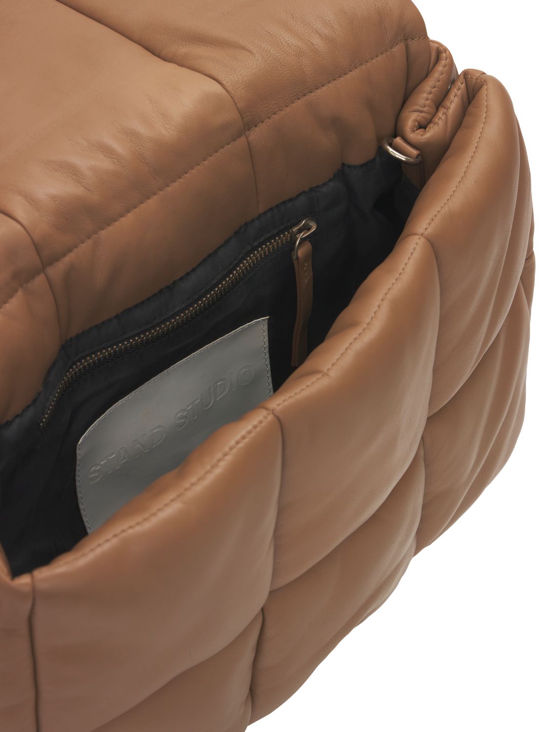 STAND STUDIO WANDA QUILTED LEATHER BAG
