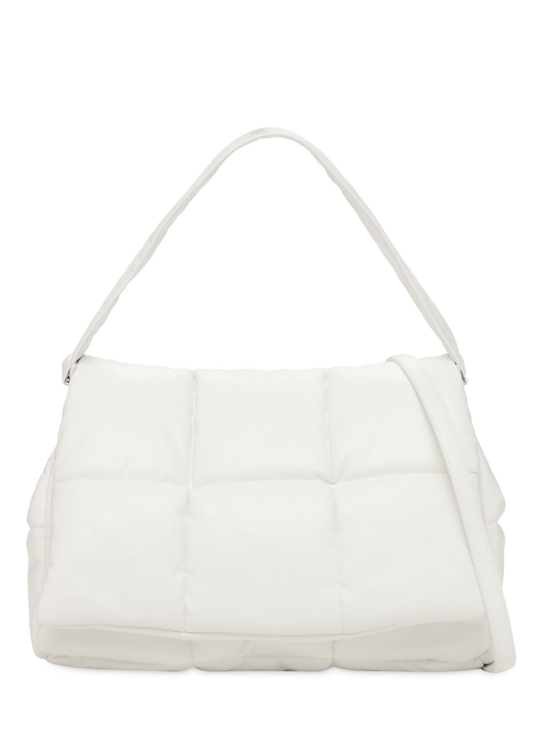 Stand Studio Wanda Quilted Leather Bag In White